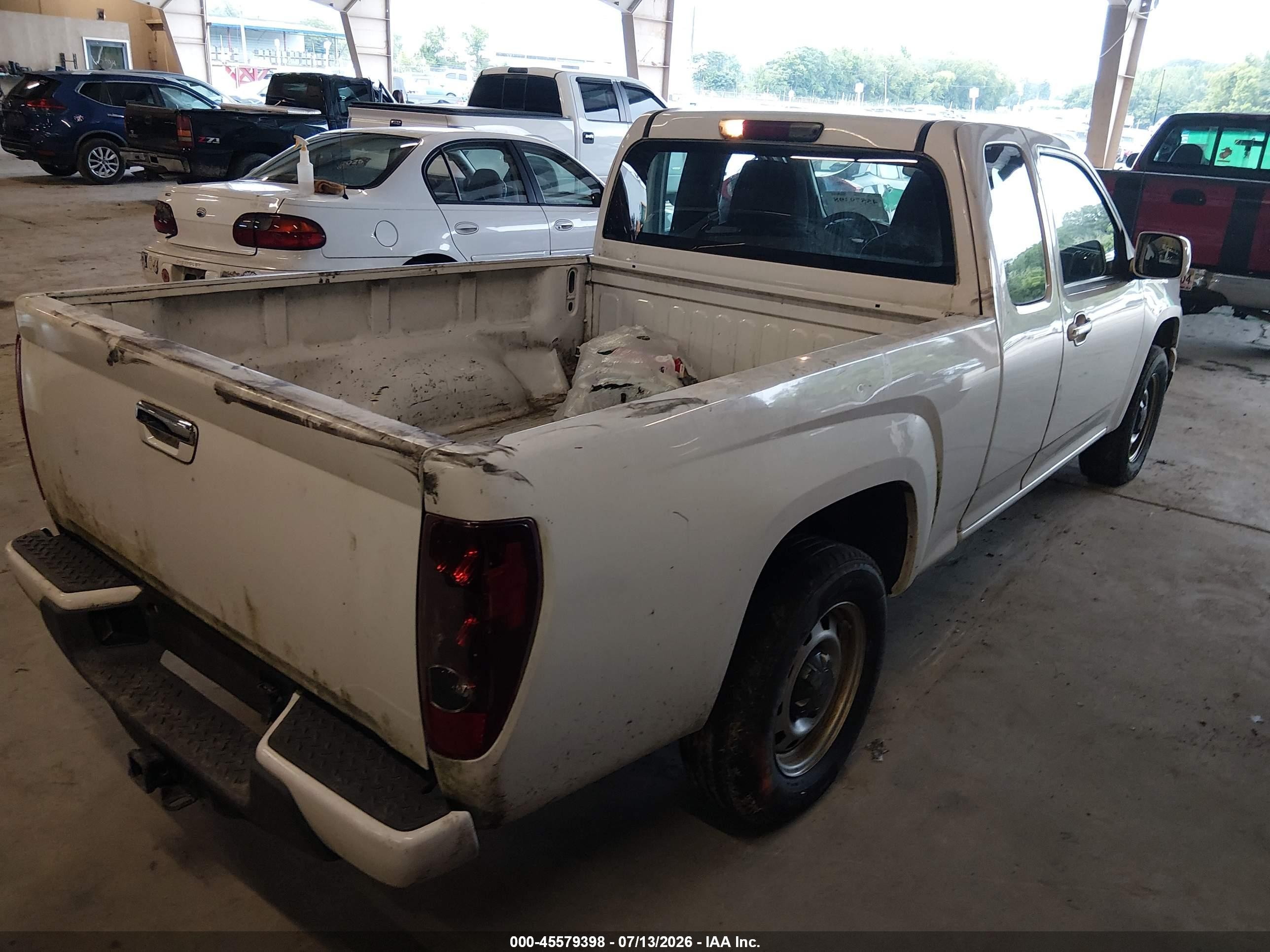 2012 Chevrolet Colorado Work Truck White vin: 1GCESBFE2C8170042