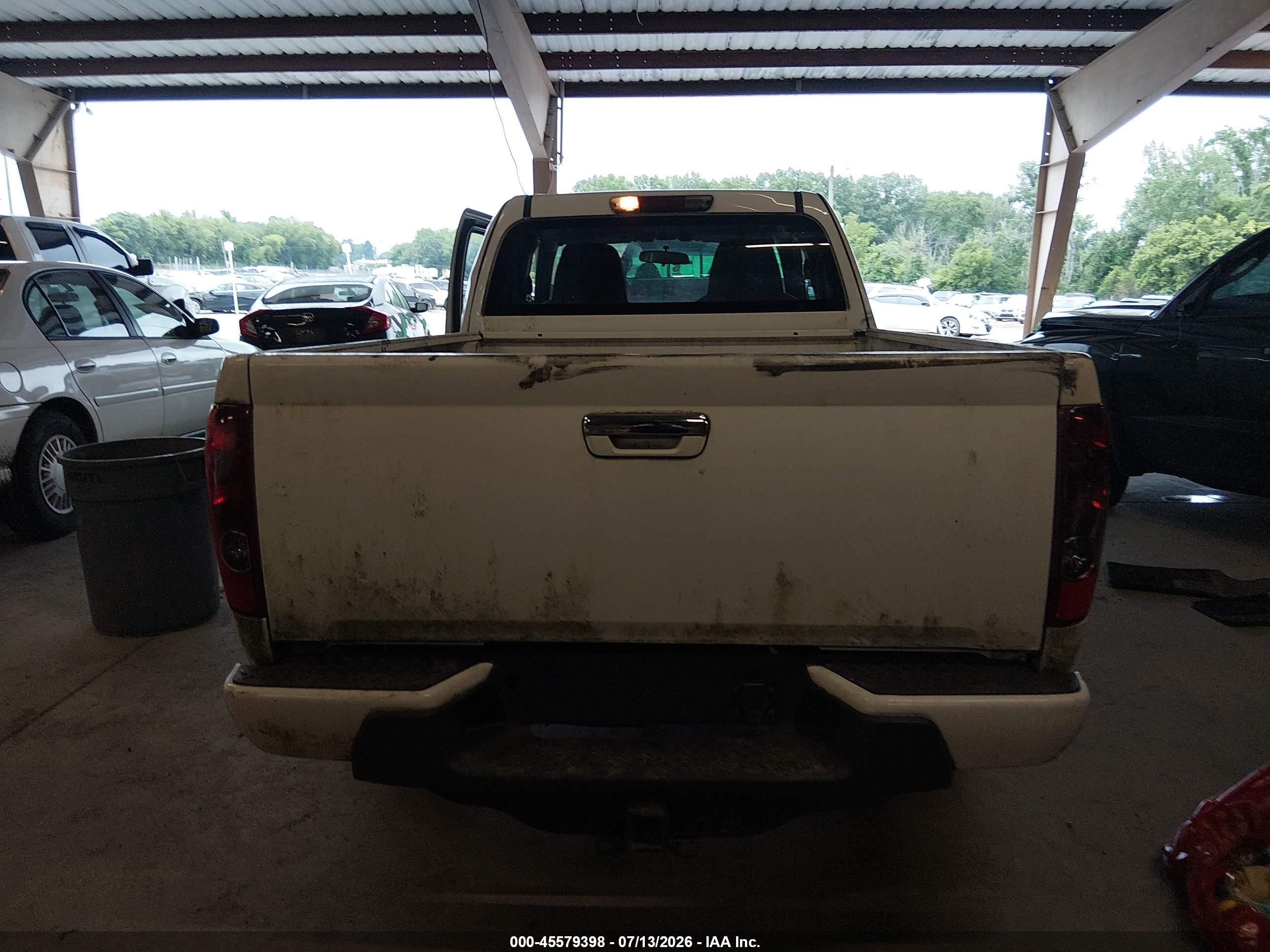 2012 Chevrolet Colorado Work Truck White vin: 1GCESBFE2C8170042
