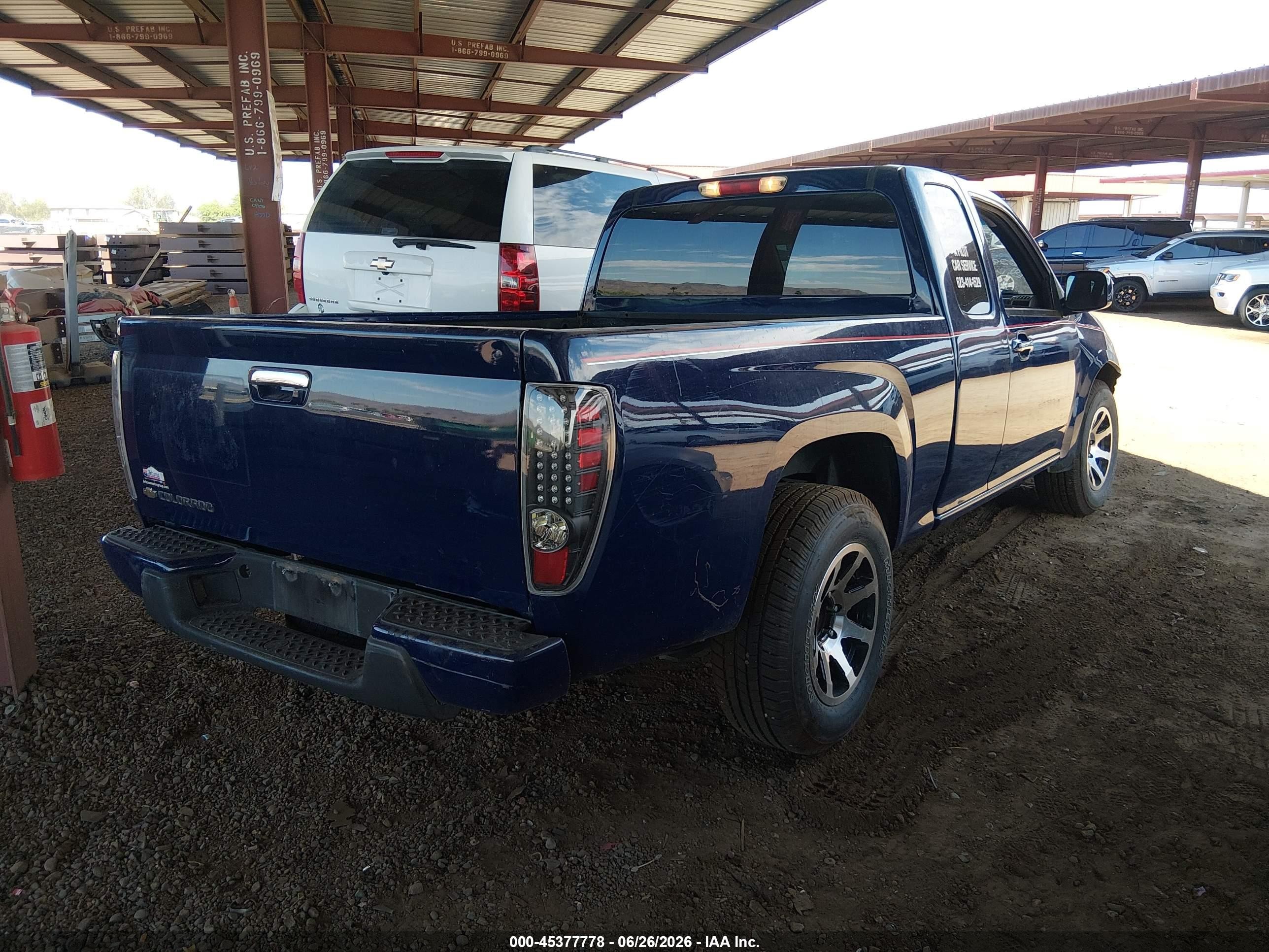 2012 Chevrolet Colorado Work Truck Blue vin: 1GCESBFE3C8162905