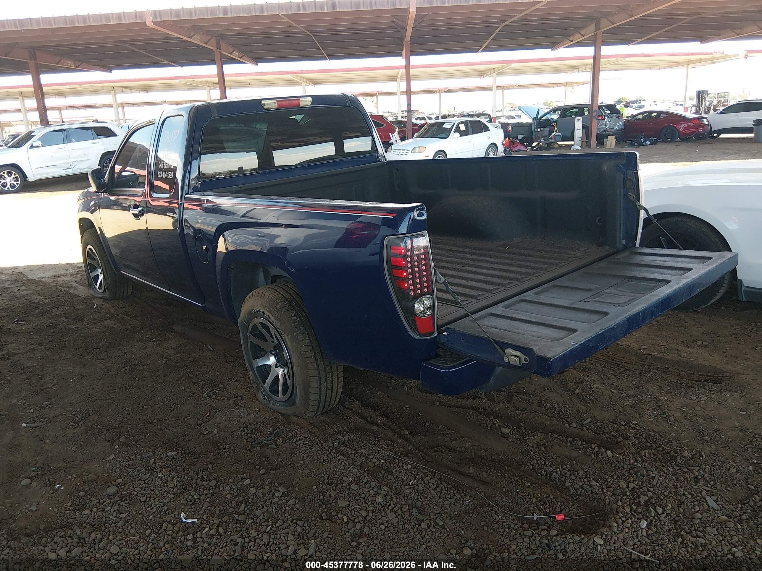 2012 Chevrolet Colorado Work Truck Blue vin: 1GCESBFE3C8162905