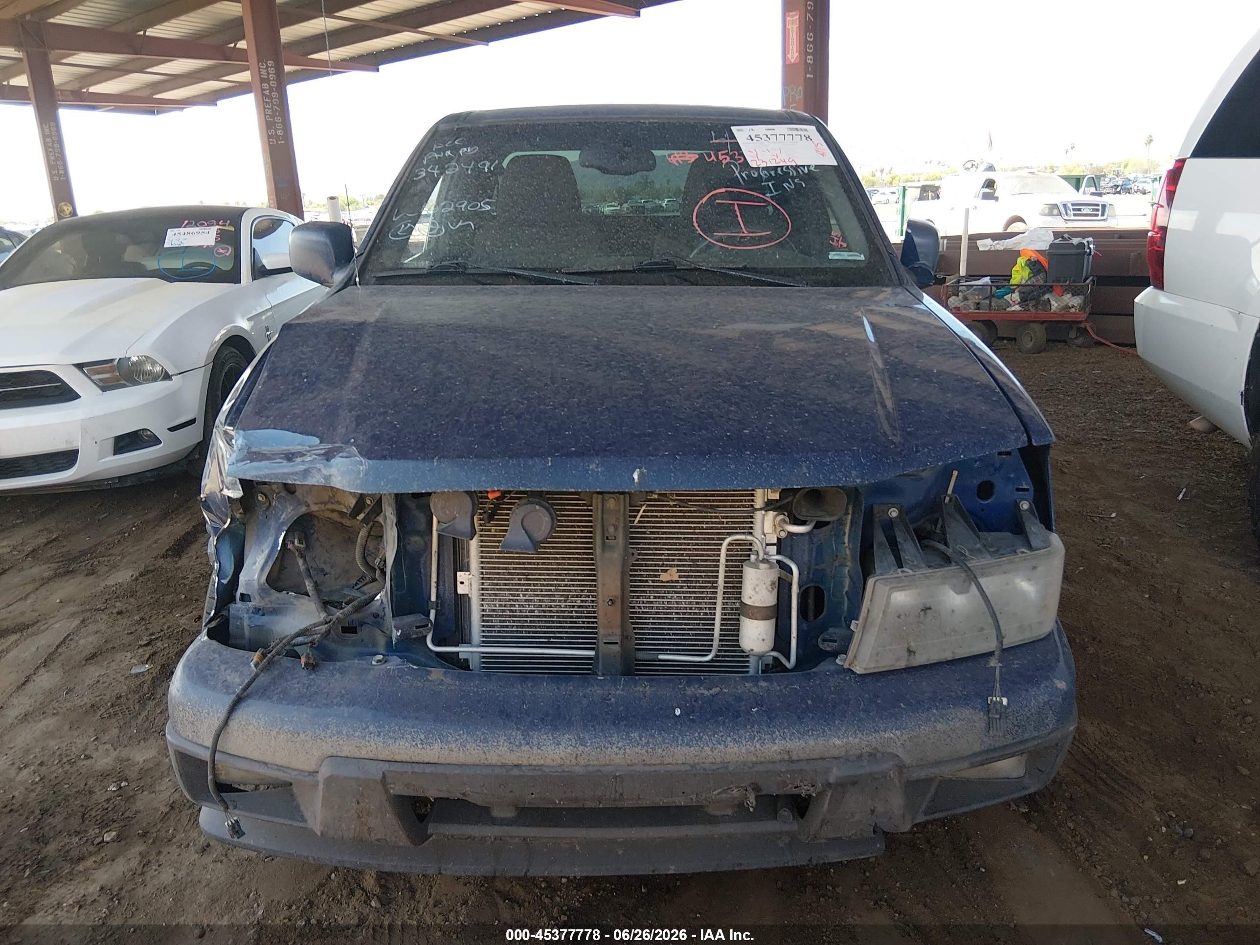 2012 Chevrolet Colorado Work Truck Blue vin: 1GCESBFE3C8162905