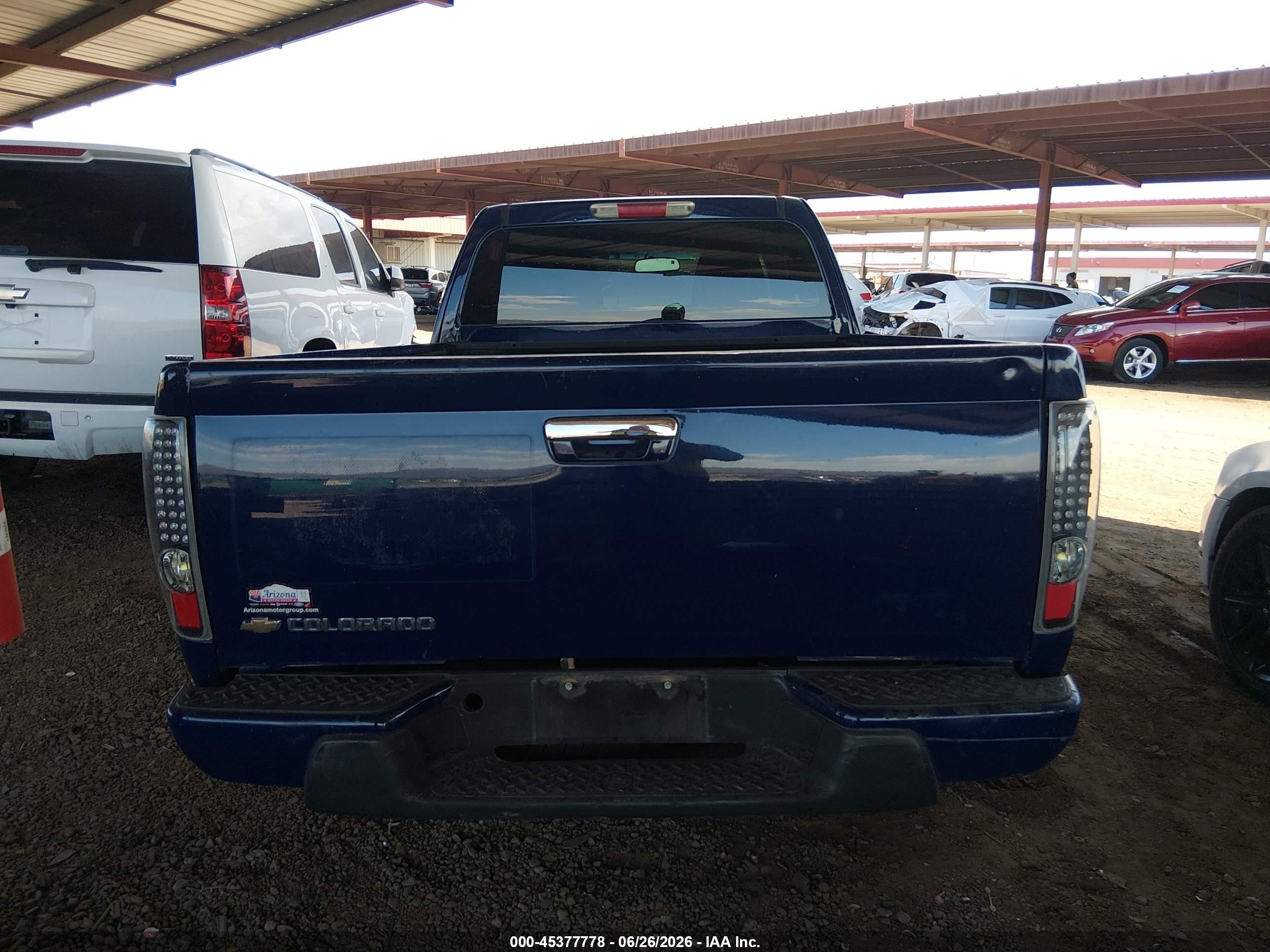 2012 Chevrolet Colorado Work Truck Blue vin: 1GCESBFE3C8162905