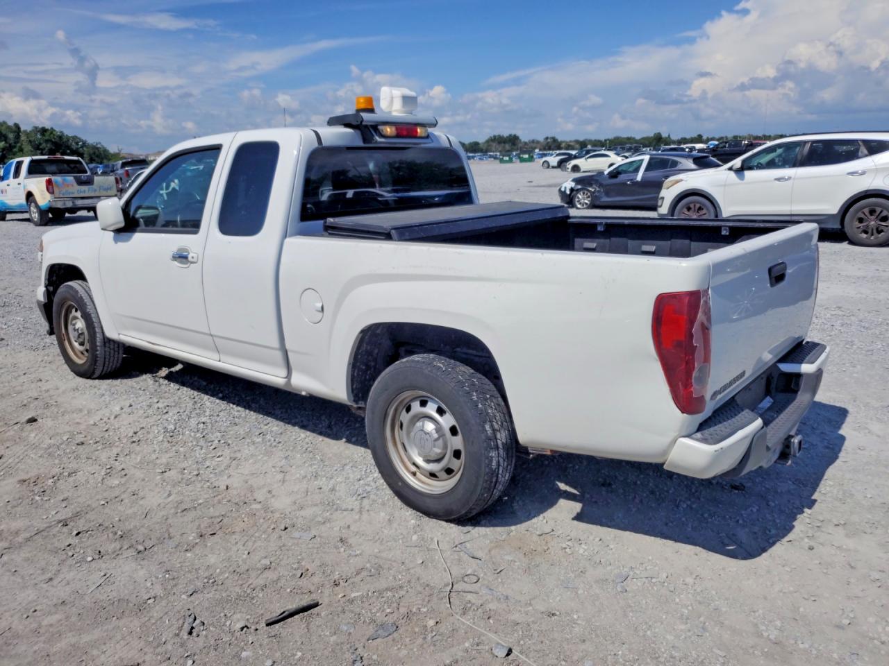 2012 Chevrolet Colorado White vin: 1GCESBFE5C8169564