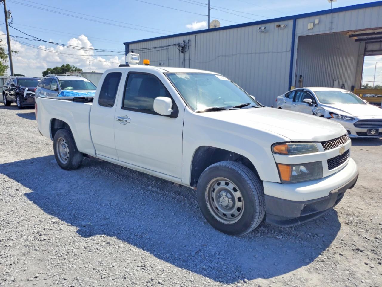 2012 Chevrolet Colorado White vin: 1GCESBFE5C8169564
