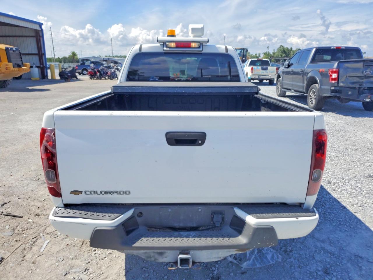 2012 Chevrolet Colorado White vin: 1GCESBFE5C8169564
