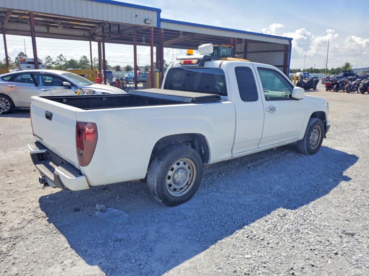 2012 Chevrolet Colorado White vin: 1GCESBFE5C8169564