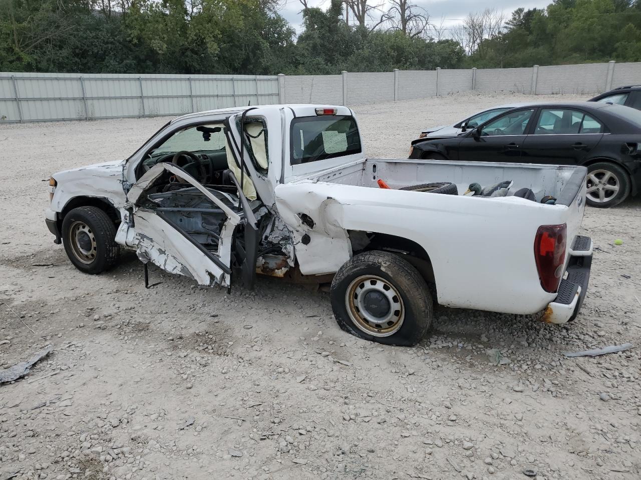 2011 Chevrolet Colorado White vin: 1GCESBFE7B8127766