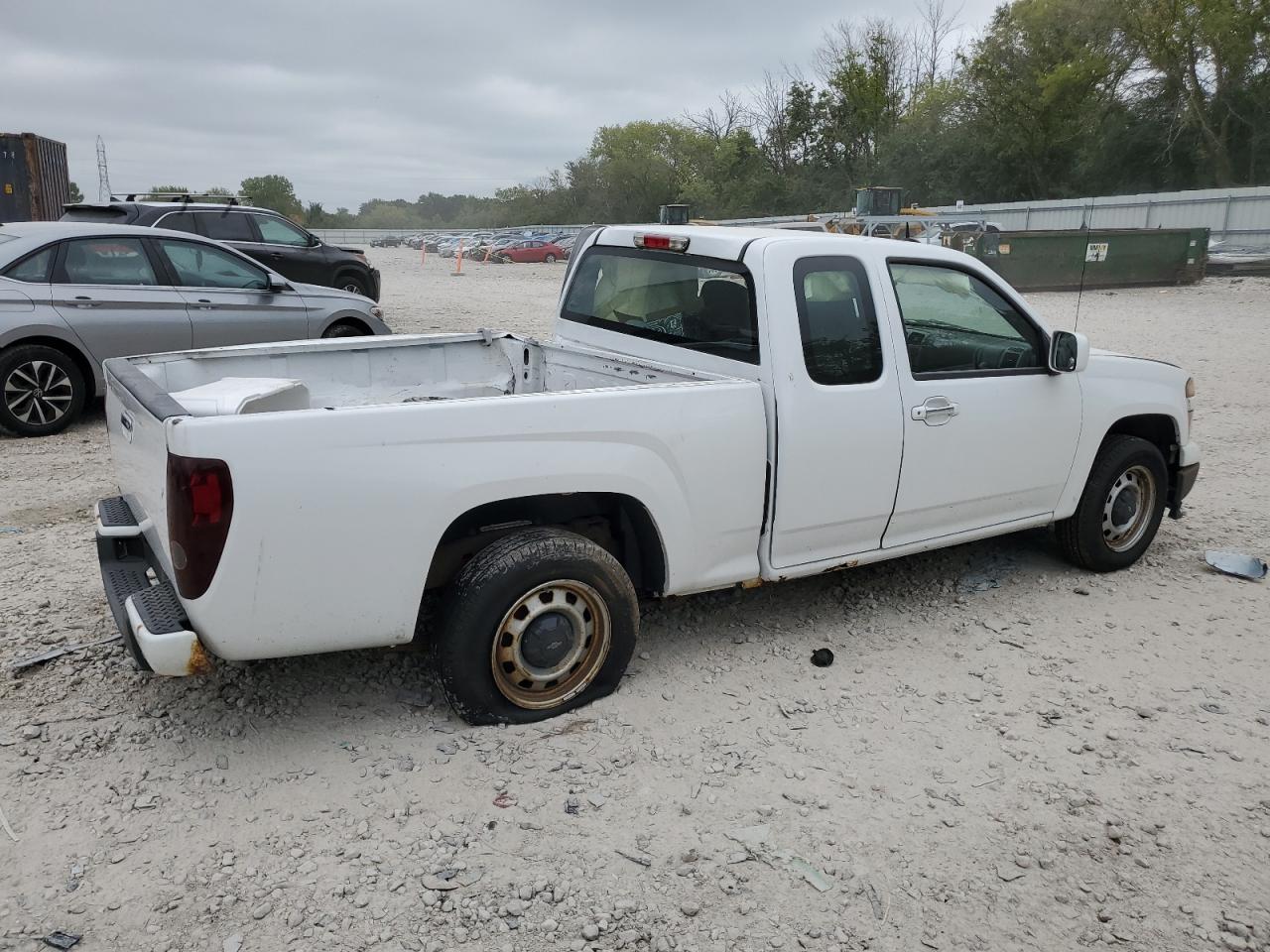 2011 Chevrolet Colorado White vin: 1GCESBFE7B8127766