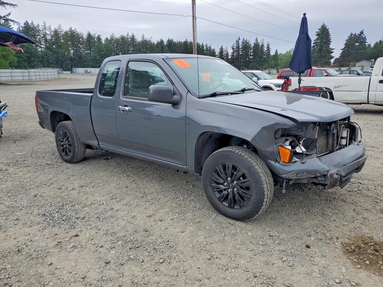 2012 Chevrolet Colorado Gray vin: 1GCESBFE8C8157425