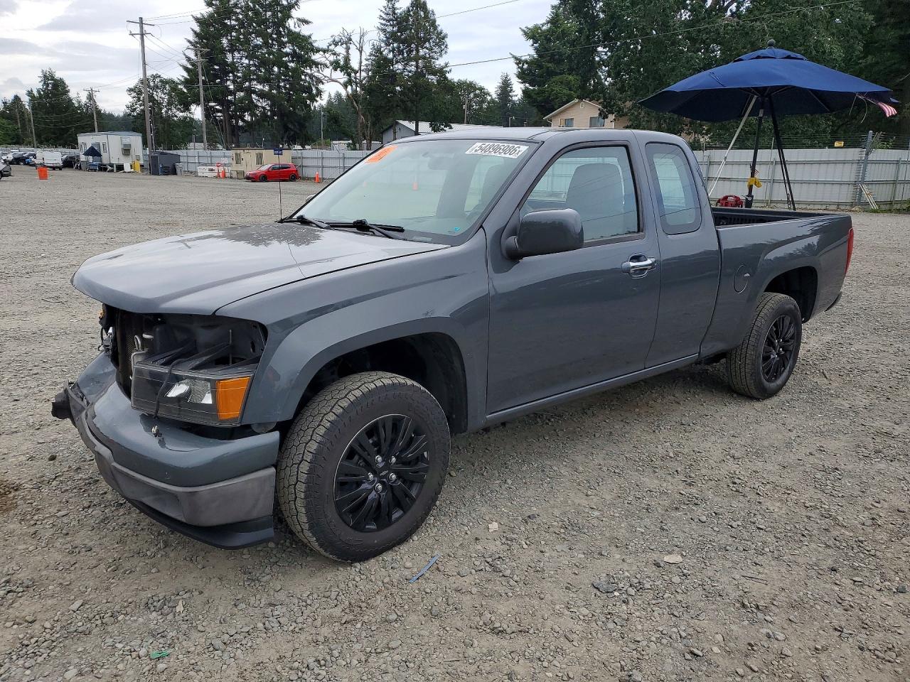 2012 Chevrolet Colorado Gray vin: 1GCESBFE8C8157425