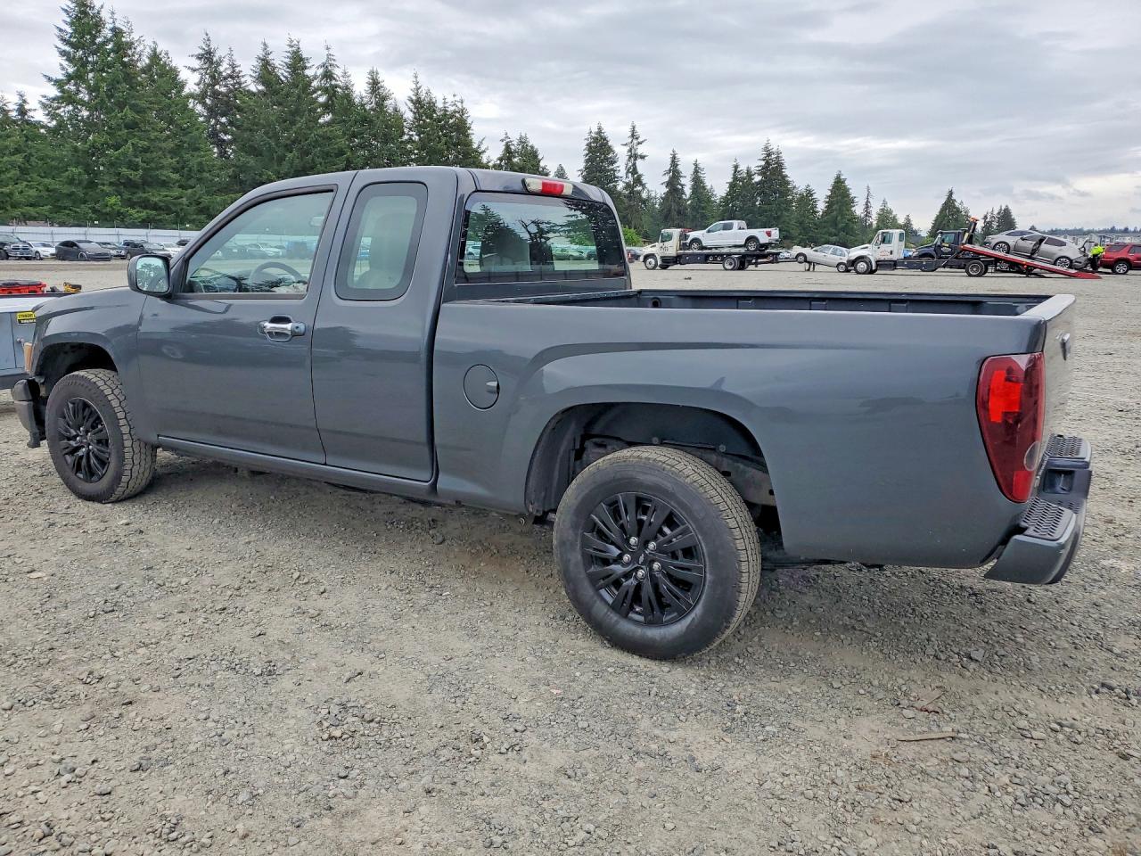 2012 Chevrolet Colorado Gray vin: 1GCESBFE8C8157425