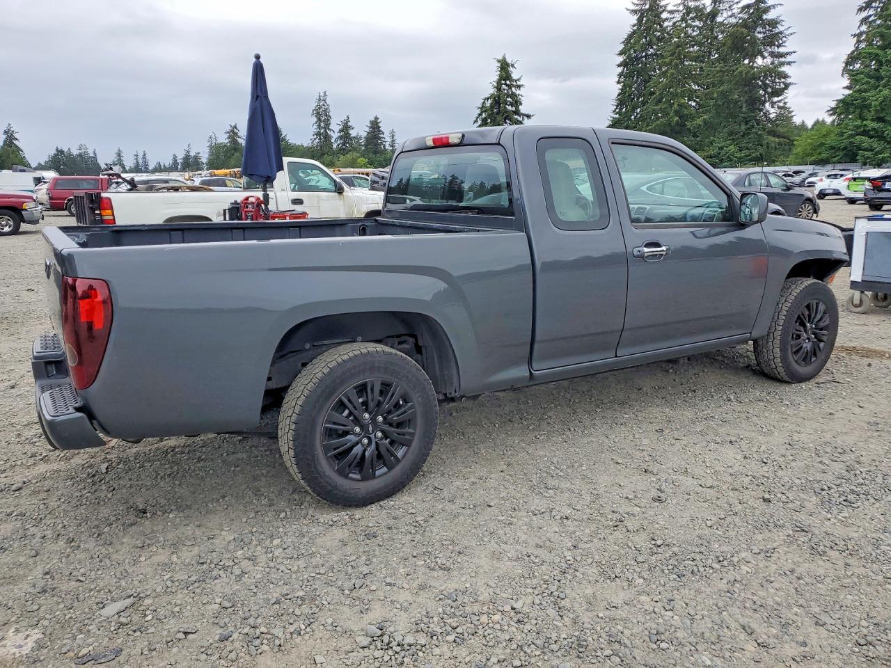 2012 Chevrolet Colorado Gray vin: 1GCESBFE8C8157425