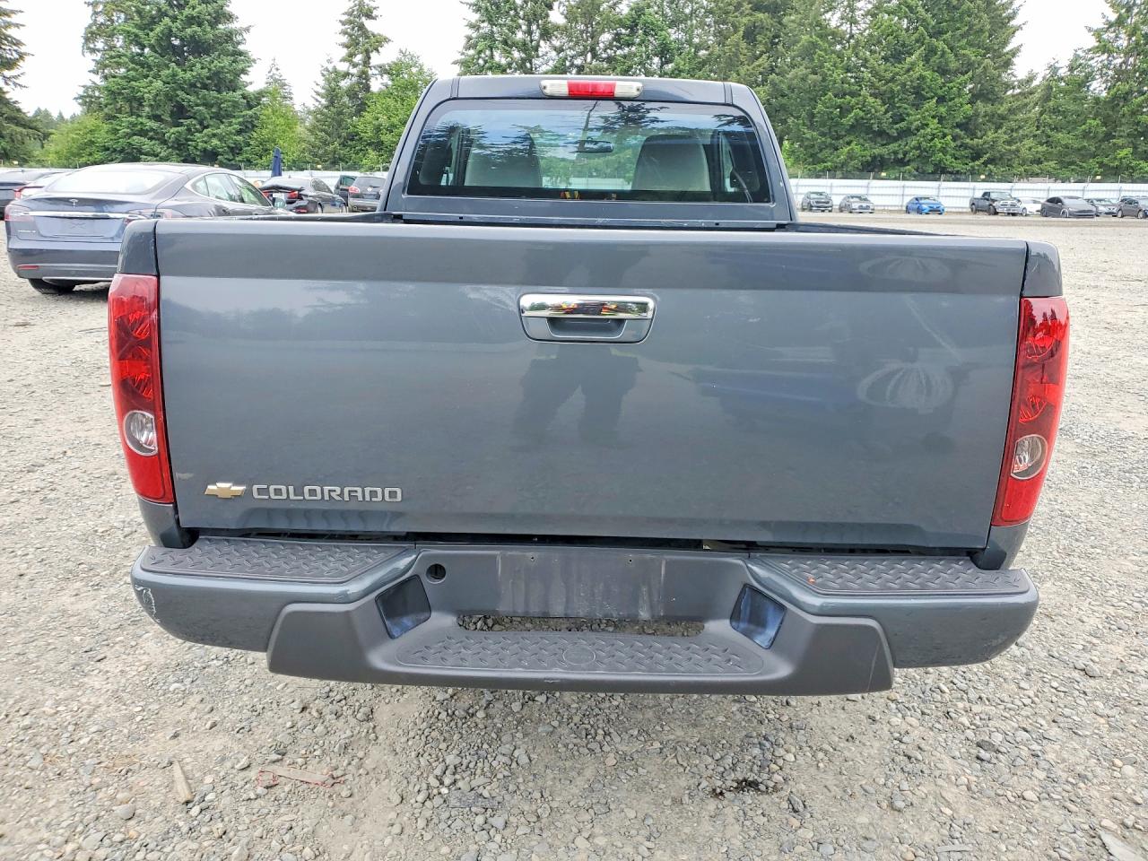 2012 Chevrolet Colorado Gray vin: 1GCESBFE8C8157425