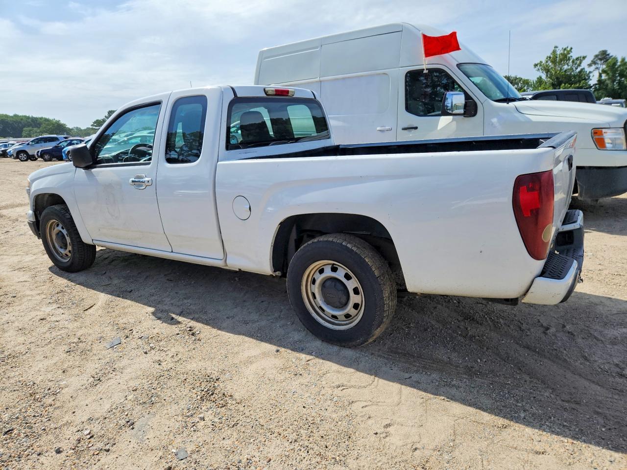 2012 Chevrolet Colorado White vin: 1GCESBFE9C8125650