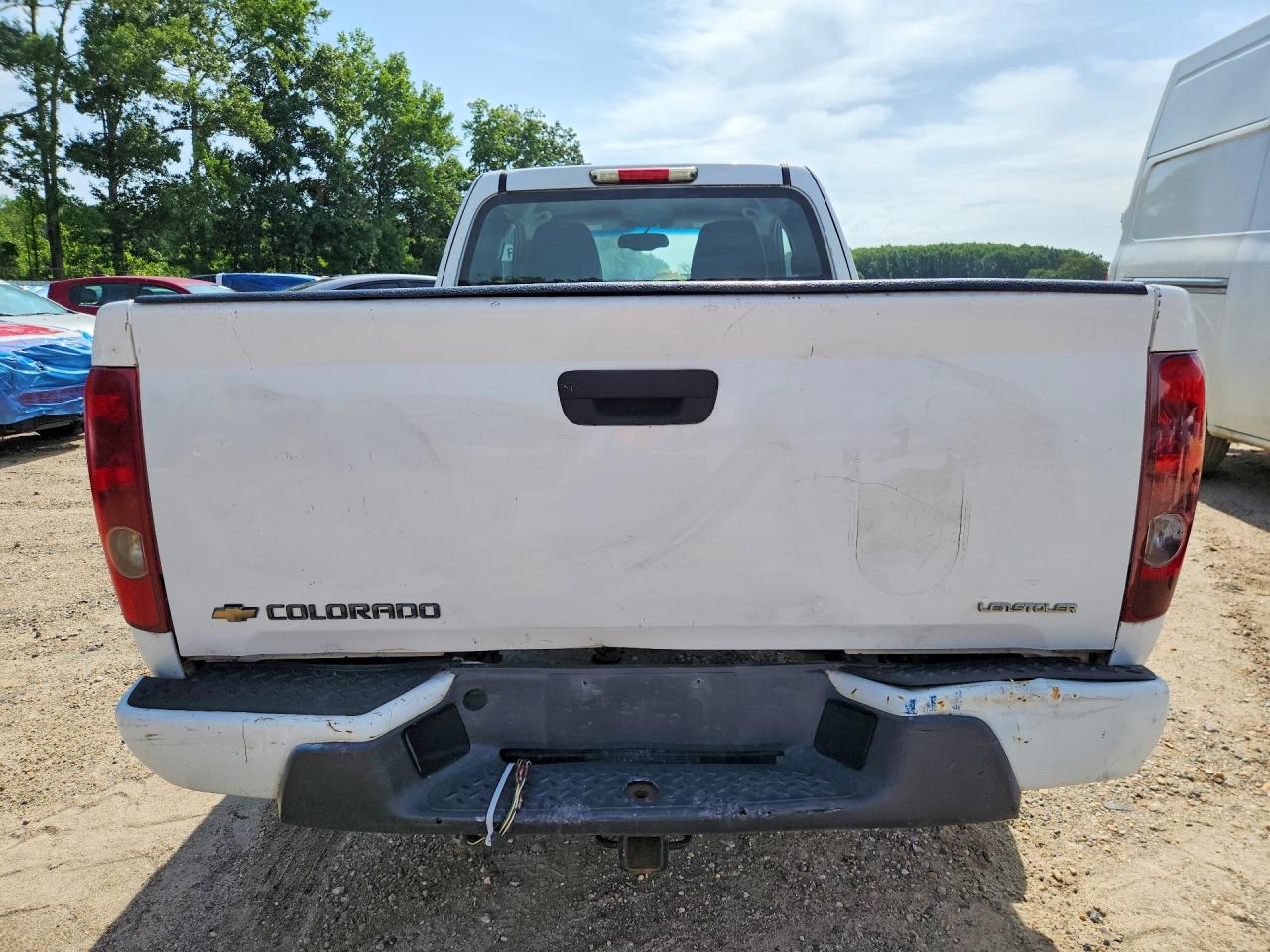 2012 Chevrolet Colorado White vin: 1GCESBFE9C8125650
