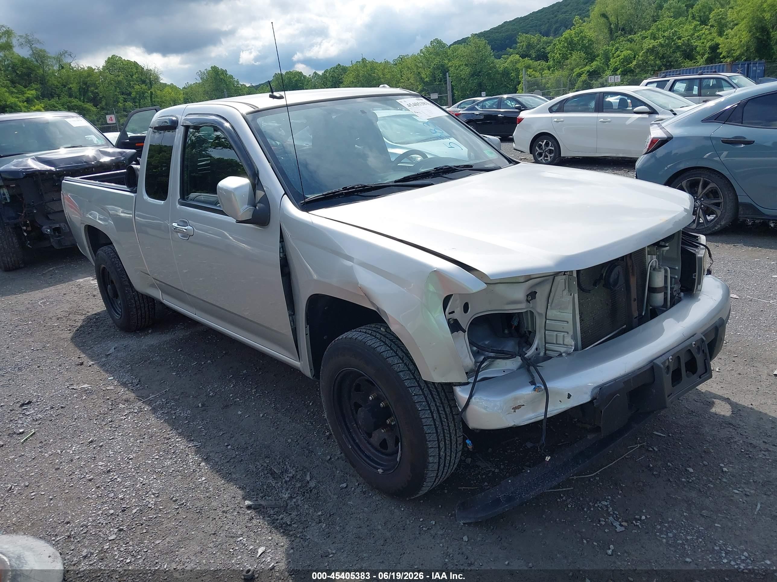 2010 Chevrolet Colorado 1lt Silver vin: 1GCESCD94A8128206