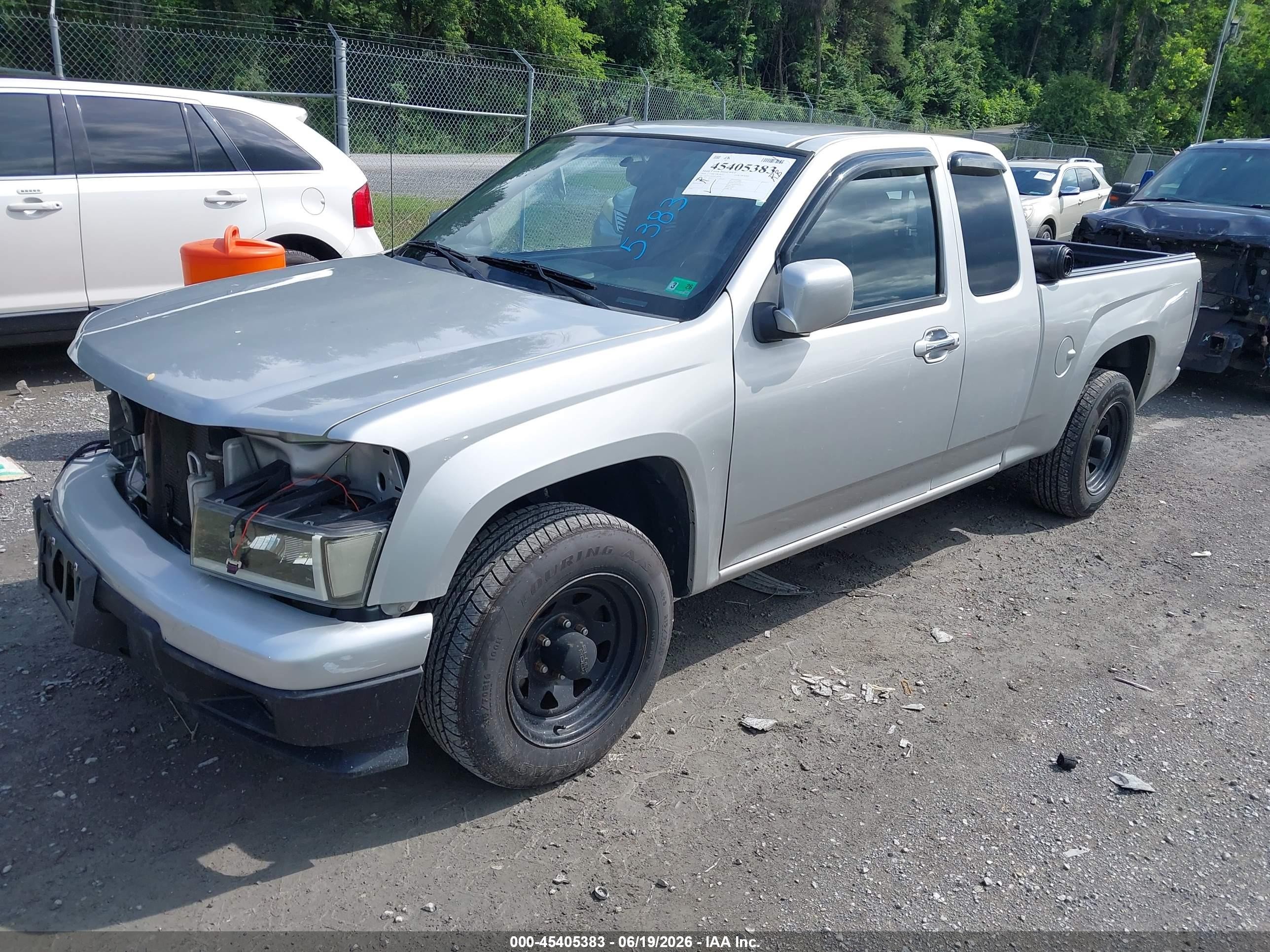 2010 Chevrolet Colorado 1lt Silver vin: 1GCESCD94A8128206
