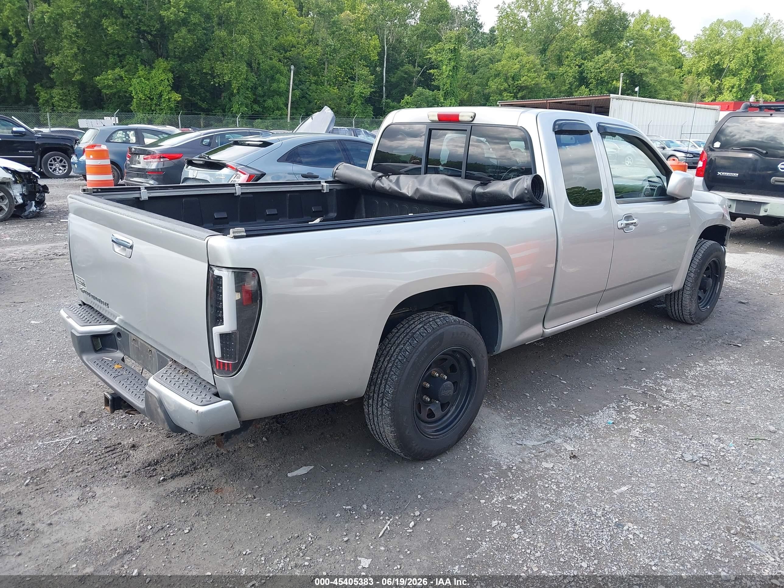 2010 Chevrolet Colorado 1lt Silver vin: 1GCESCD94A8128206