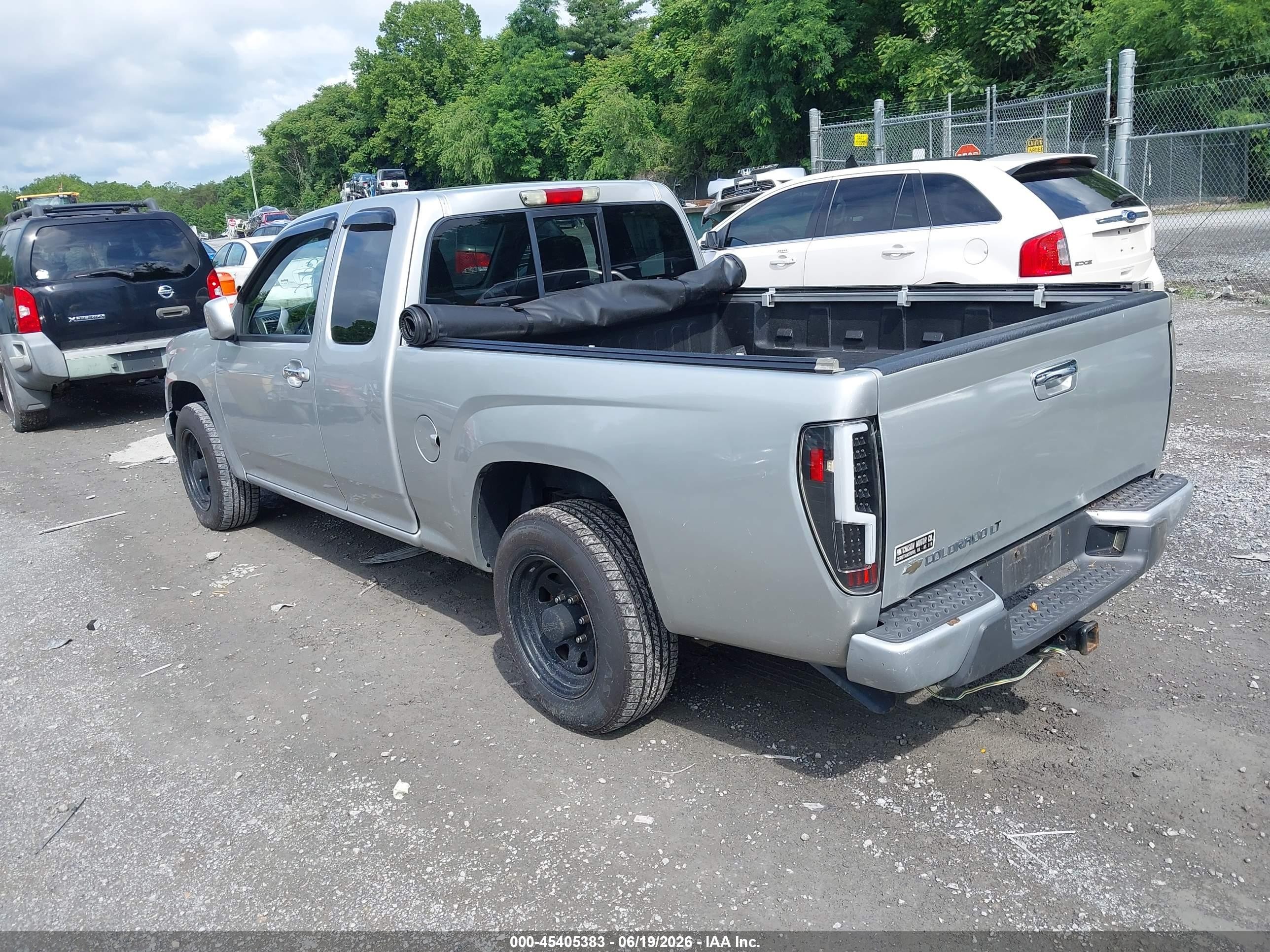 2010 Chevrolet Colorado 1lt Silver vin: 1GCESCD94A8128206