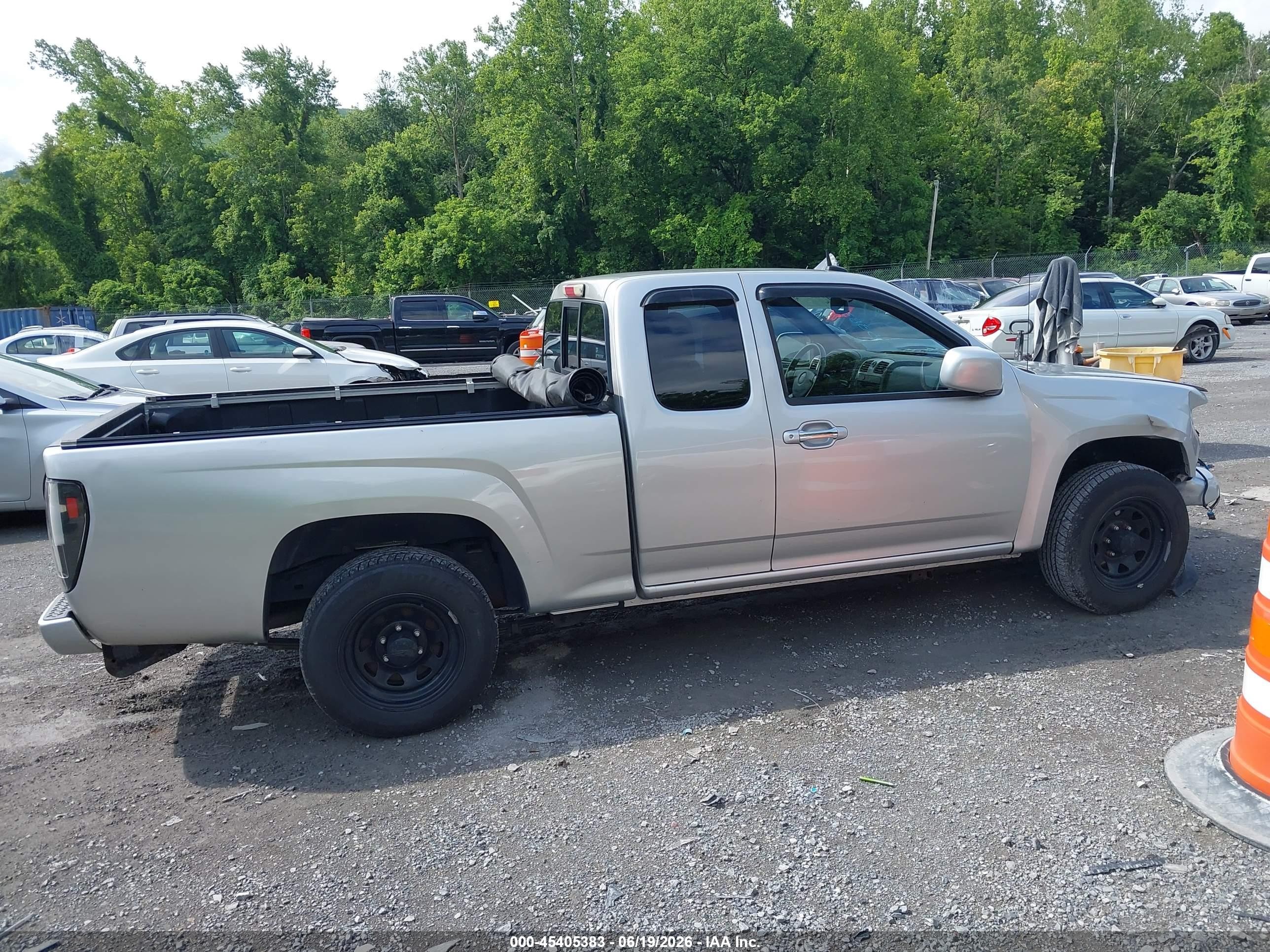 2010 Chevrolet Colorado 1lt Silver vin: 1GCESCD94A8128206