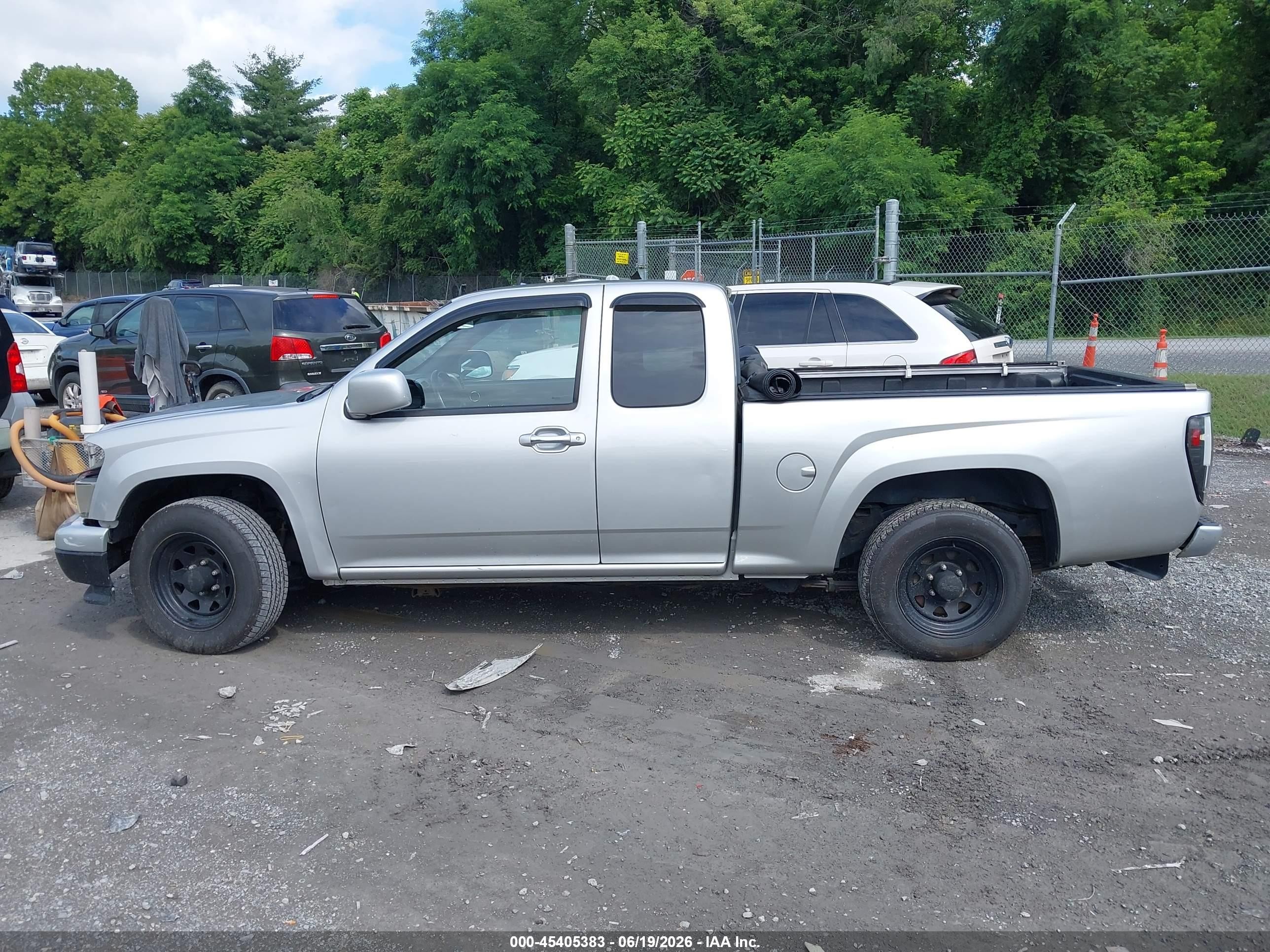 2010 Chevrolet Colorado 1lt Silver vin: 1GCESCD94A8128206