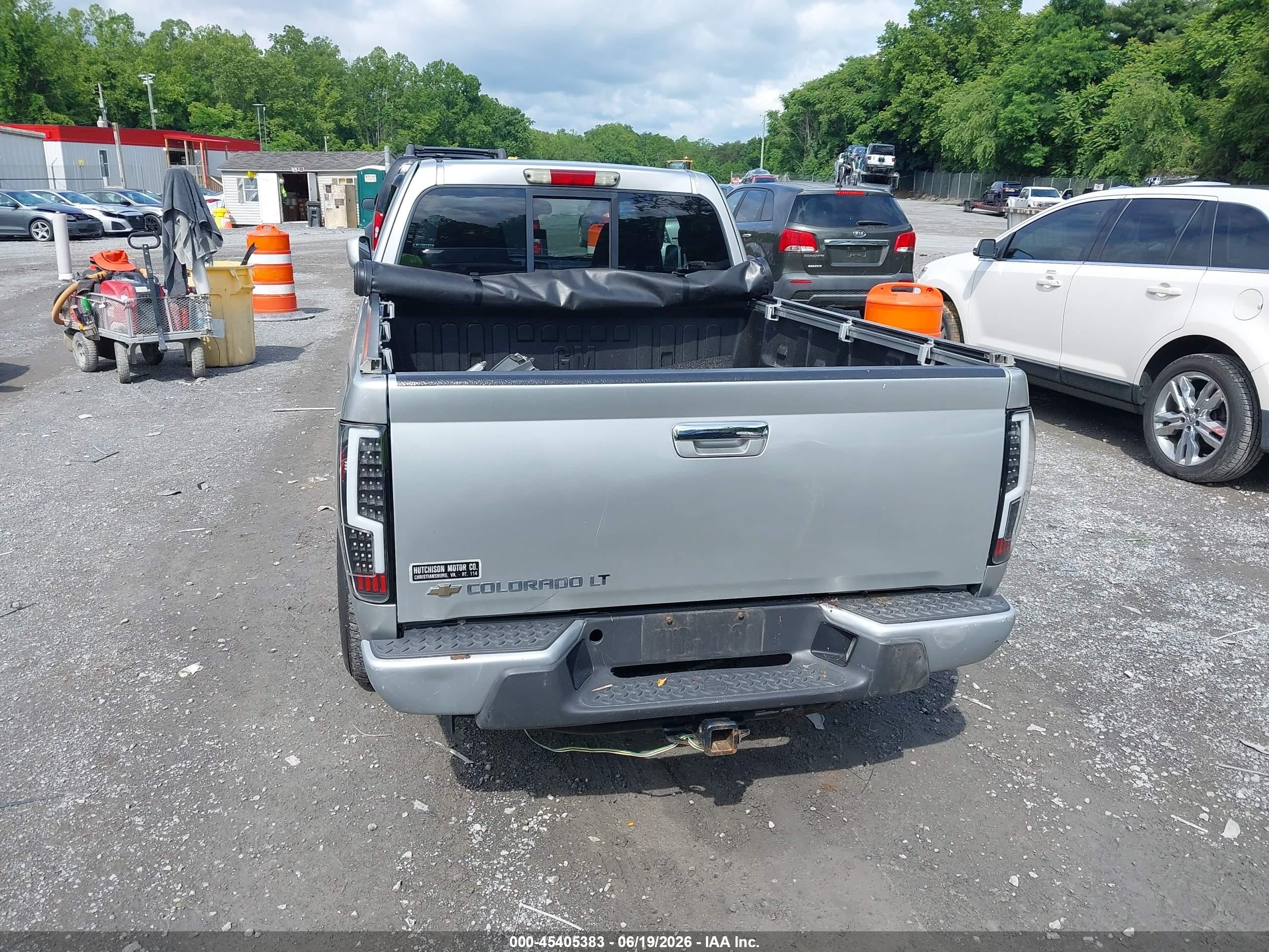 2010 Chevrolet Colorado 1lt Silver vin: 1GCESCD94A8128206