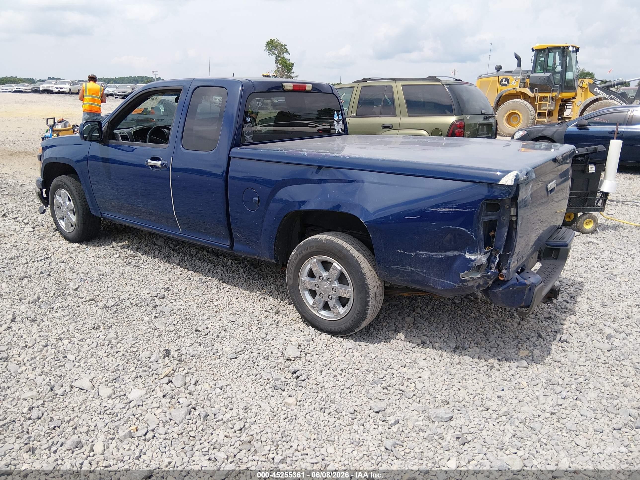 2010 Chevrolet Colorado 1lt Blue vin: 1GCESCDE0A8147672