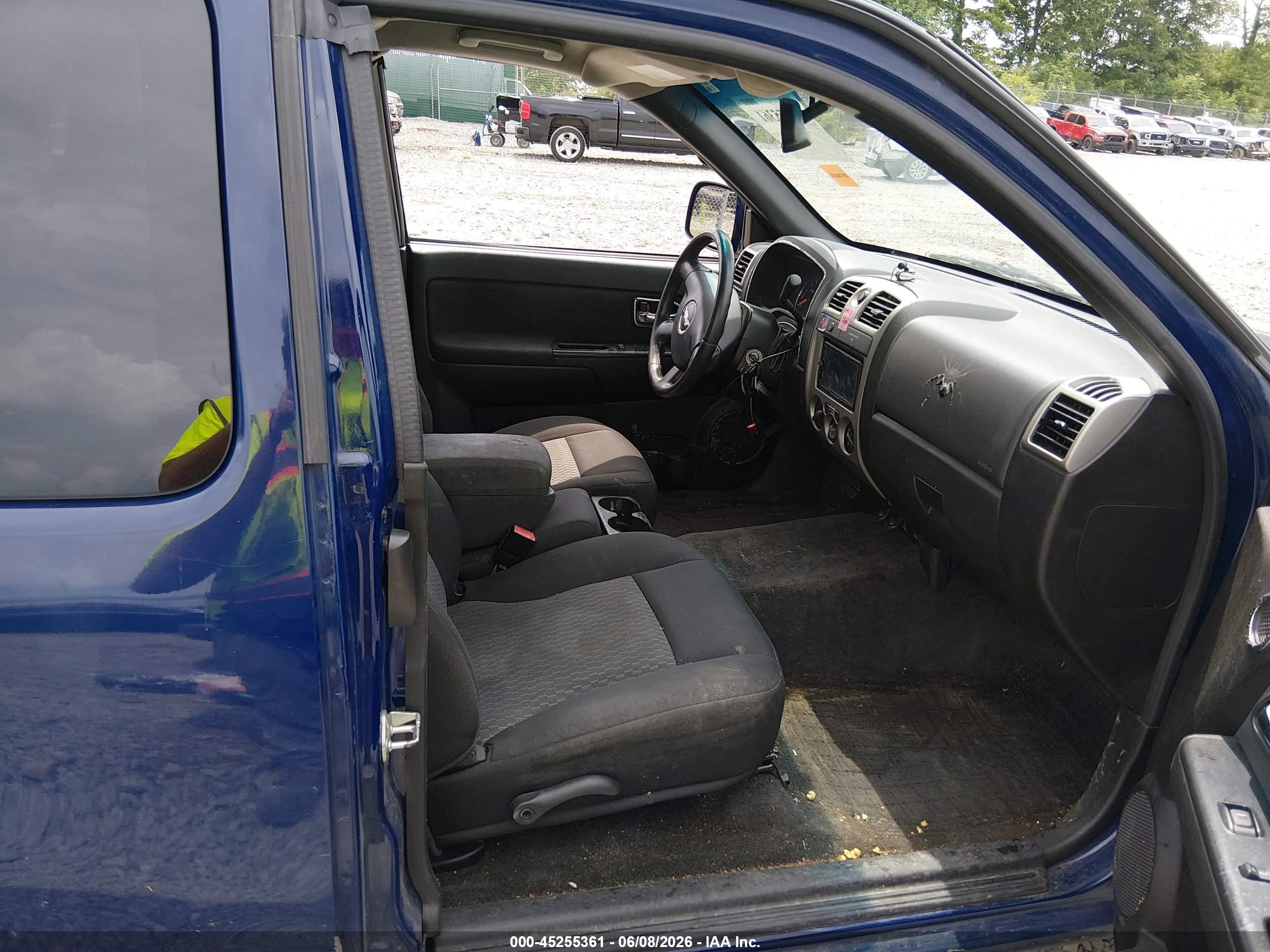 2010 Chevrolet Colorado 1lt Blue vin: 1GCESCDE0A8147672