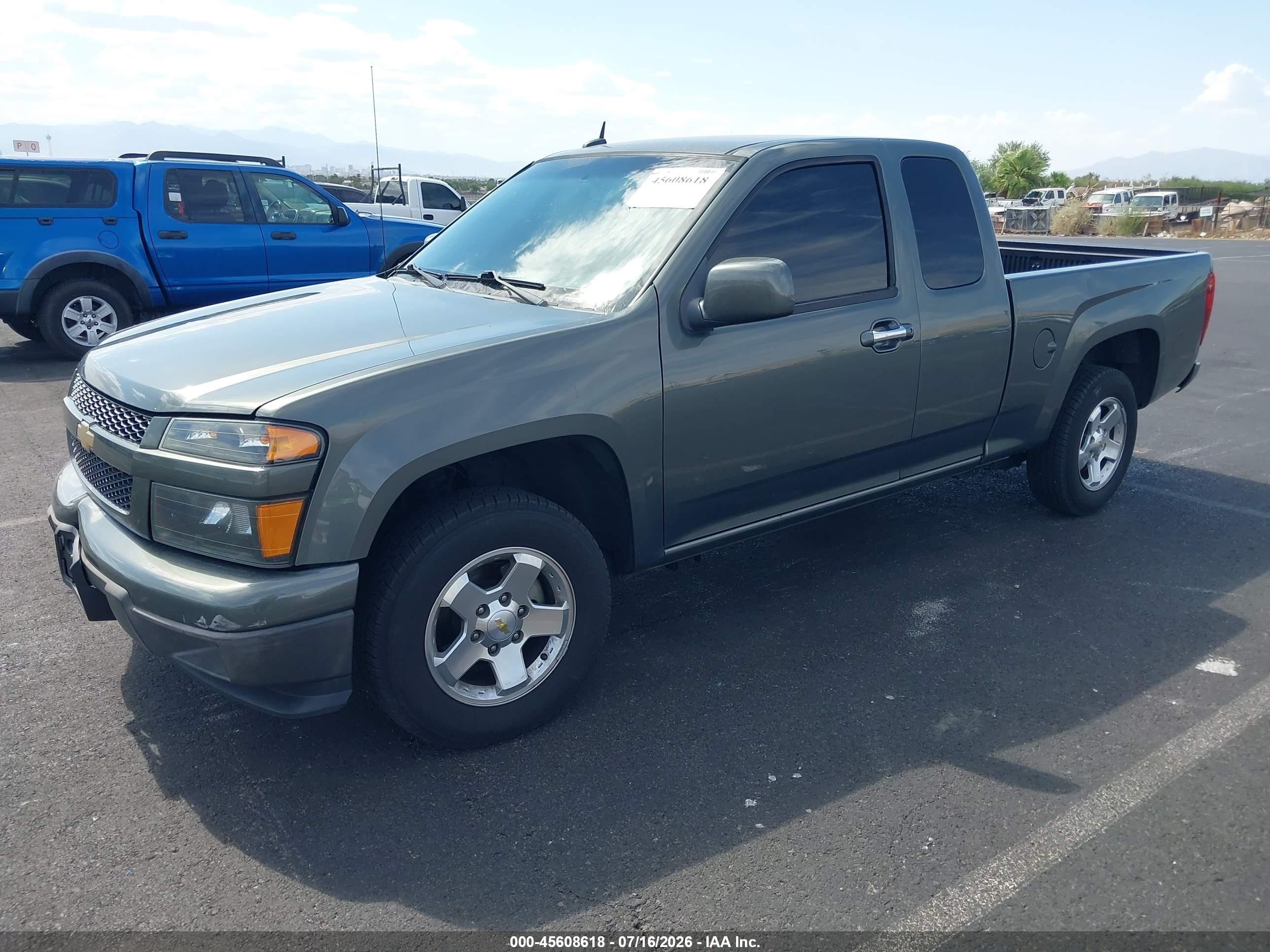 2010 Chevrolet Colorado 1lt Gray vin: 1GCESCDE5A8131225