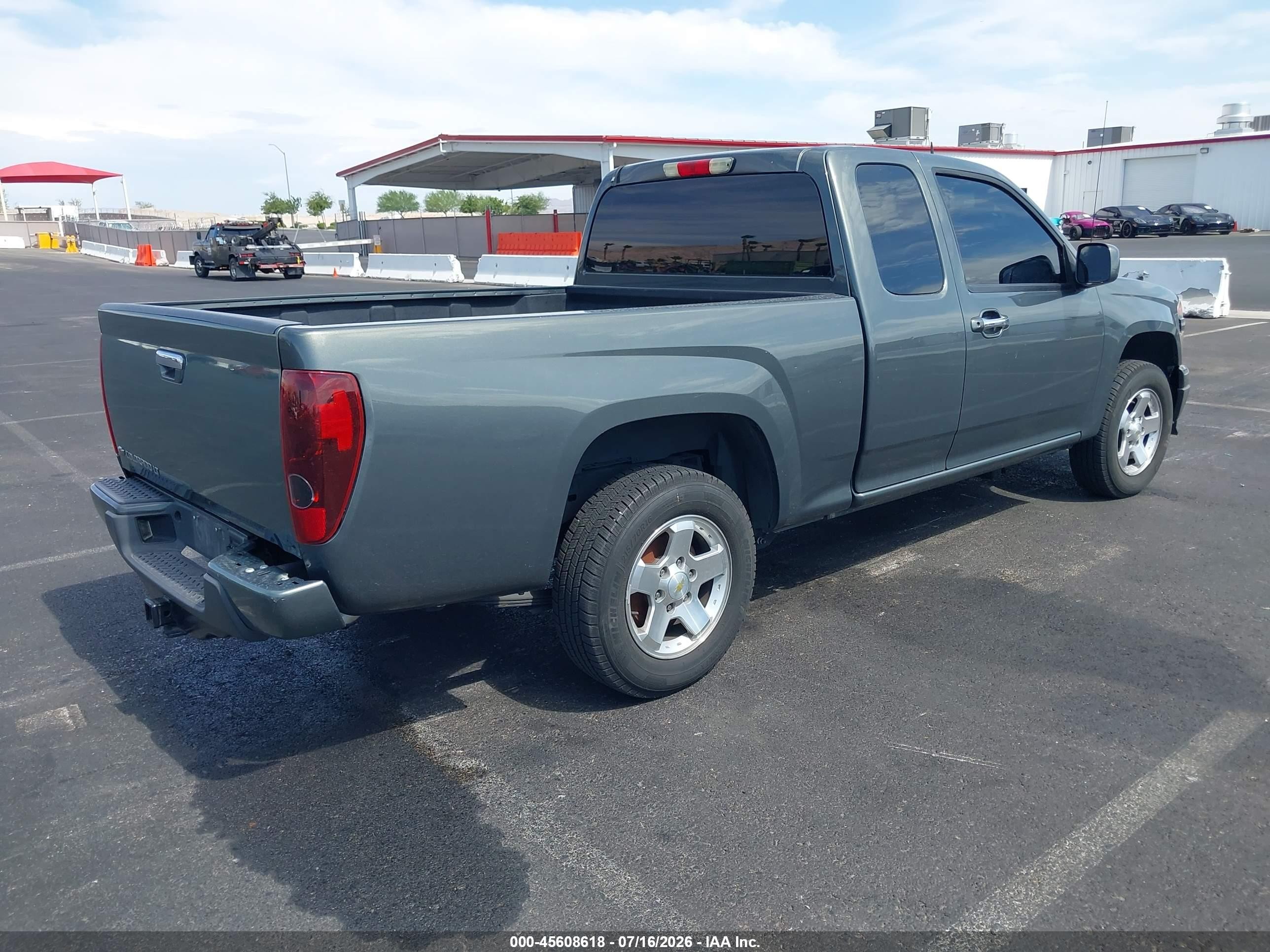 2010 Chevrolet Colorado 1lt Gray vin: 1GCESCDE5A8131225