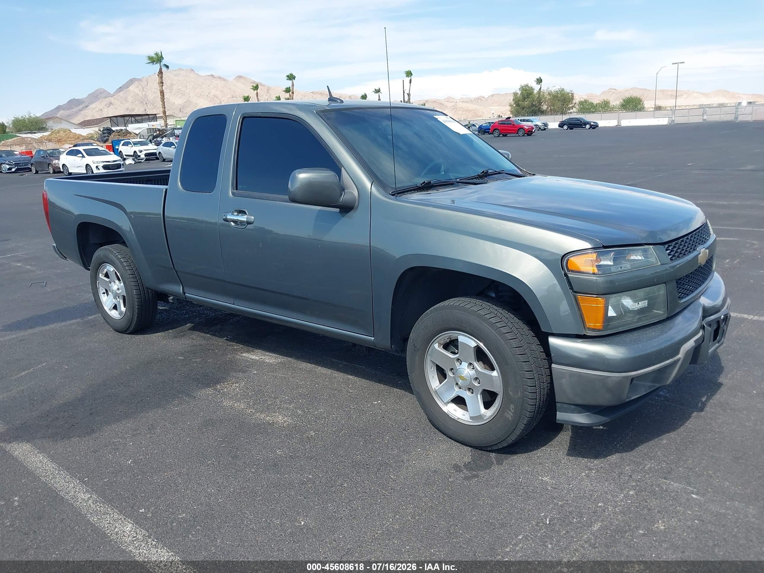 2010 Chevrolet Colorado 1lt Gray vin: 1GCESCDE5A8131225