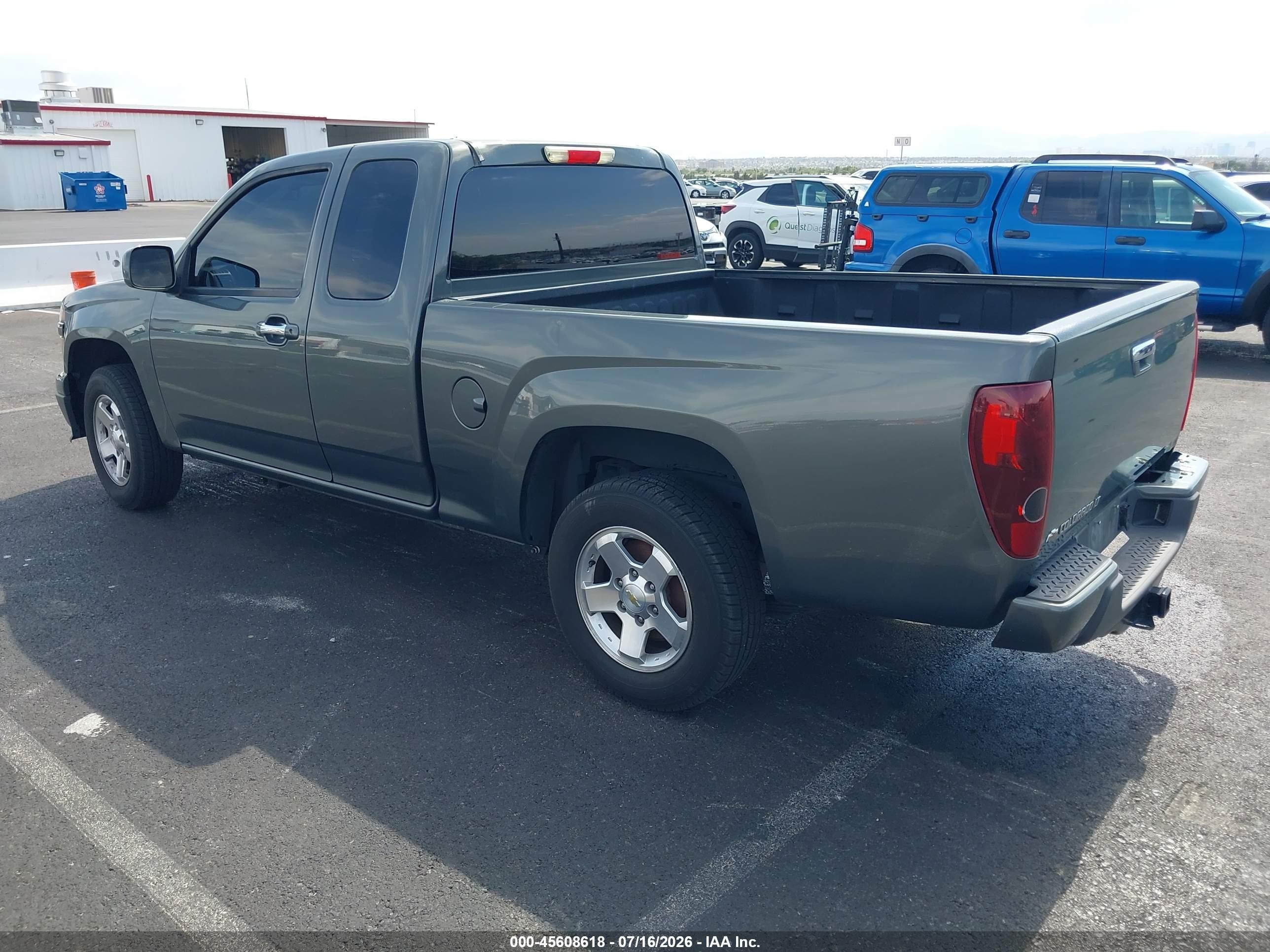 2010 Chevrolet Colorado 1lt Gray vin: 1GCESCDE5A8131225