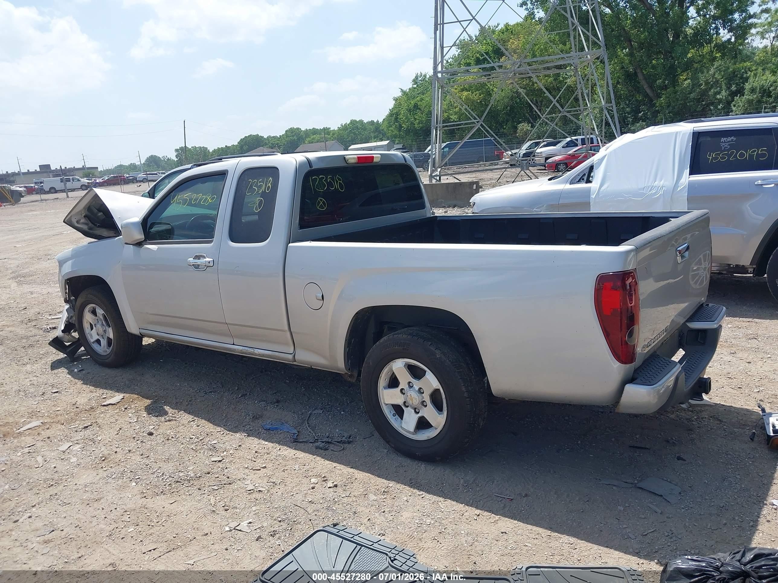 2011 Chevrolet Colorado 1lt Silver vin: 1GCESCF90B8123518