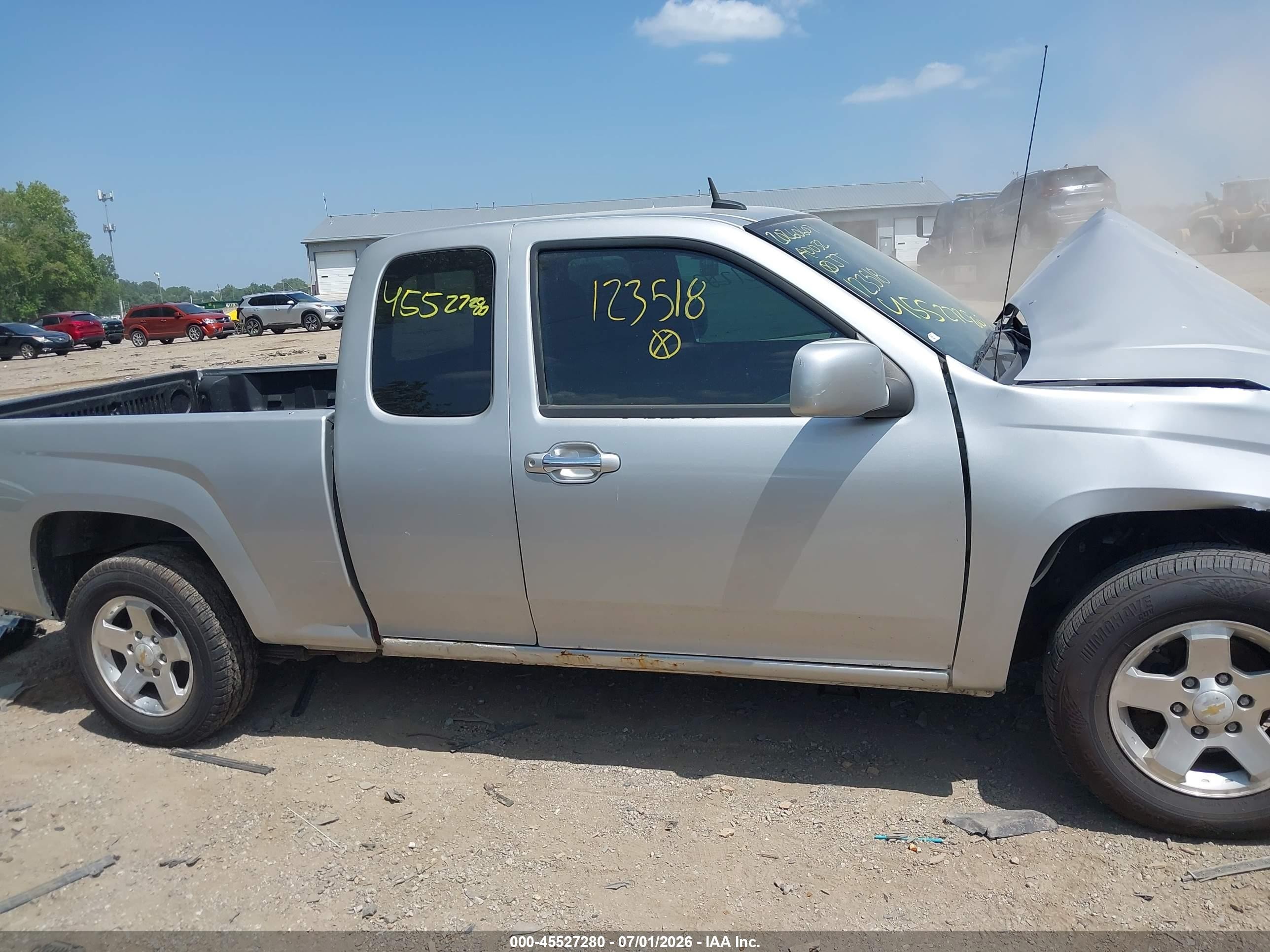 2011 Chevrolet Colorado 1lt Silver vin: 1GCESCF90B8123518