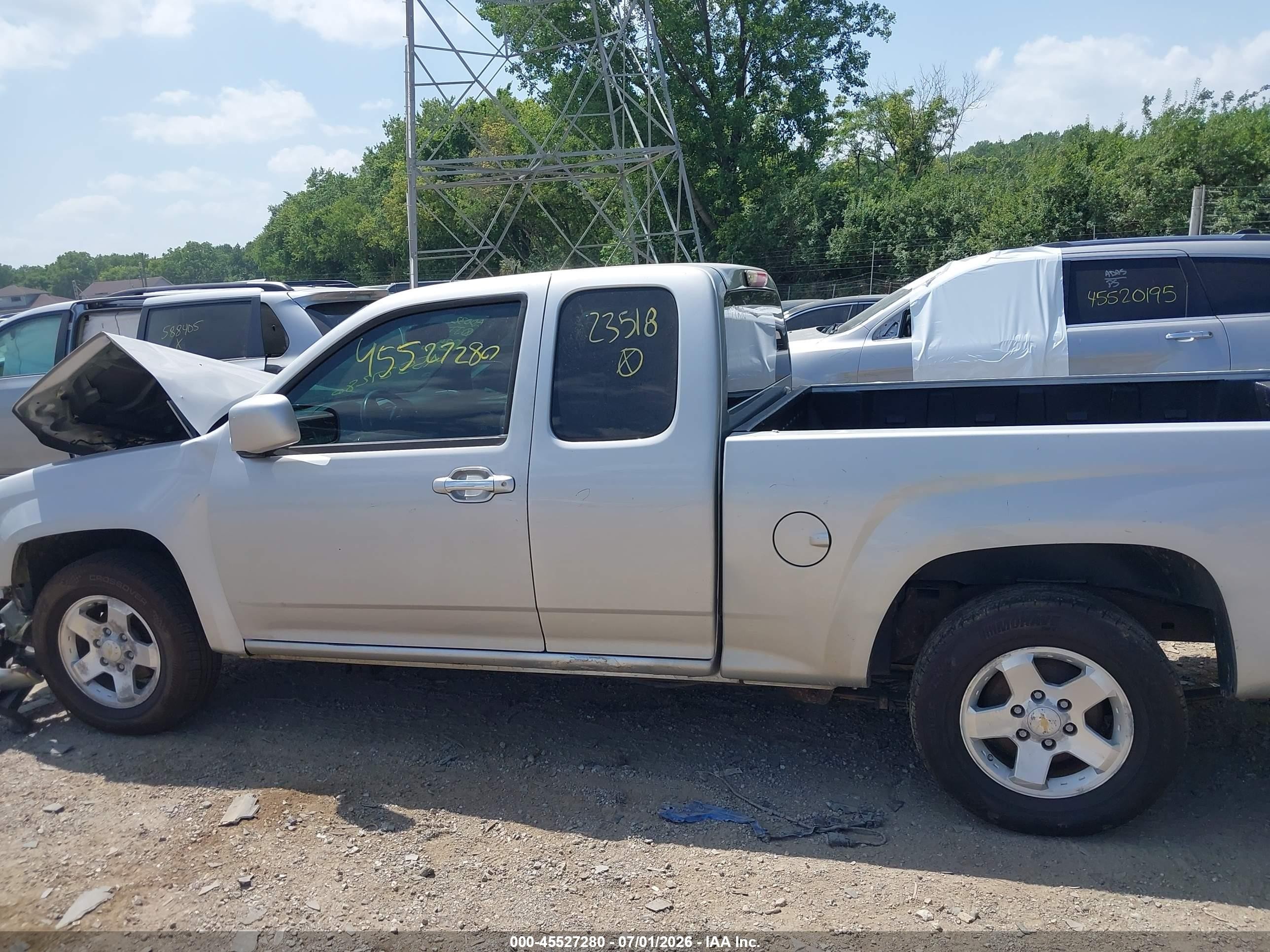2011 Chevrolet Colorado 1lt Silver vin: 1GCESCF90B8123518