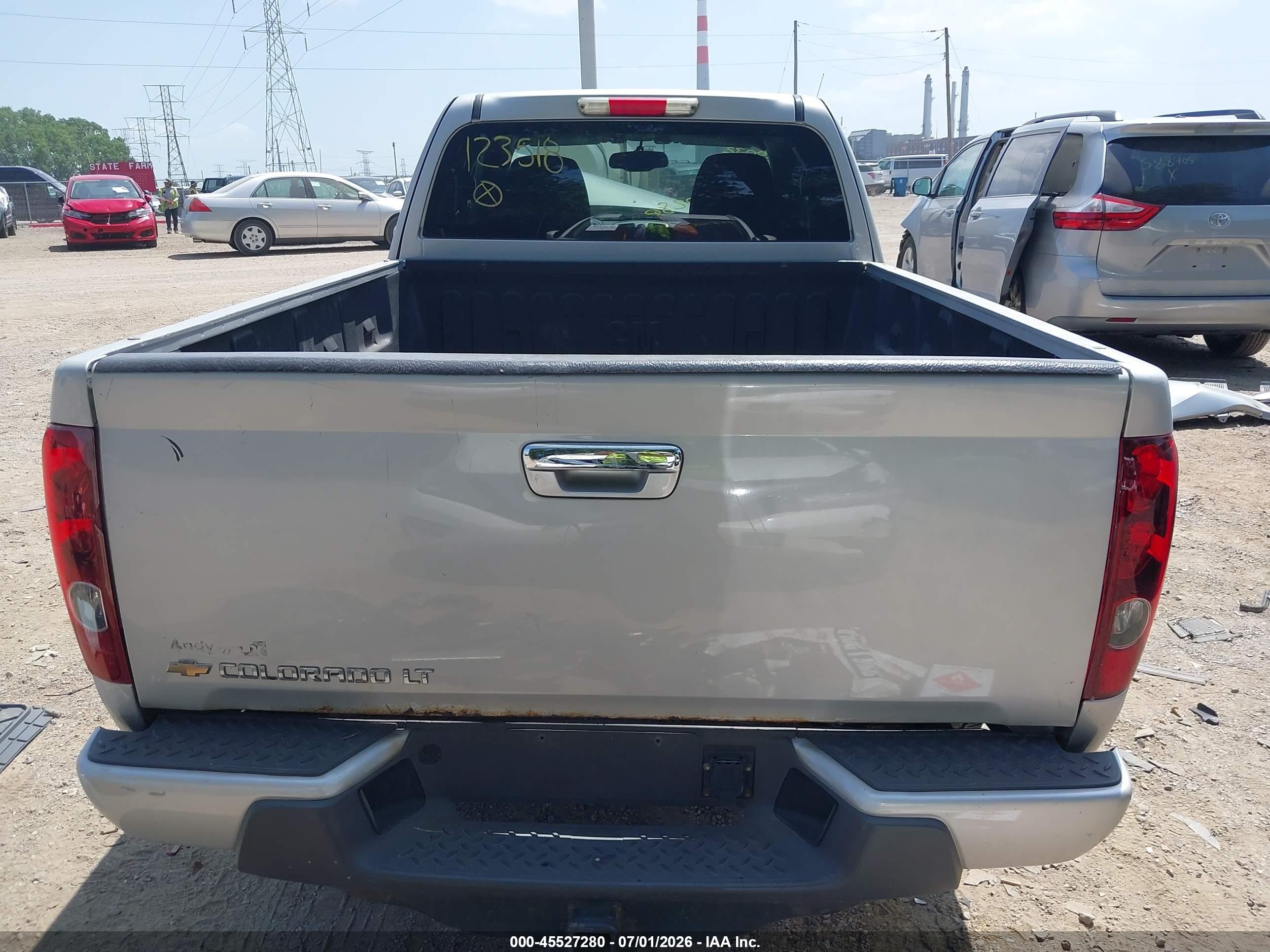 2011 Chevrolet Colorado 1lt Silver vin: 1GCESCF90B8123518