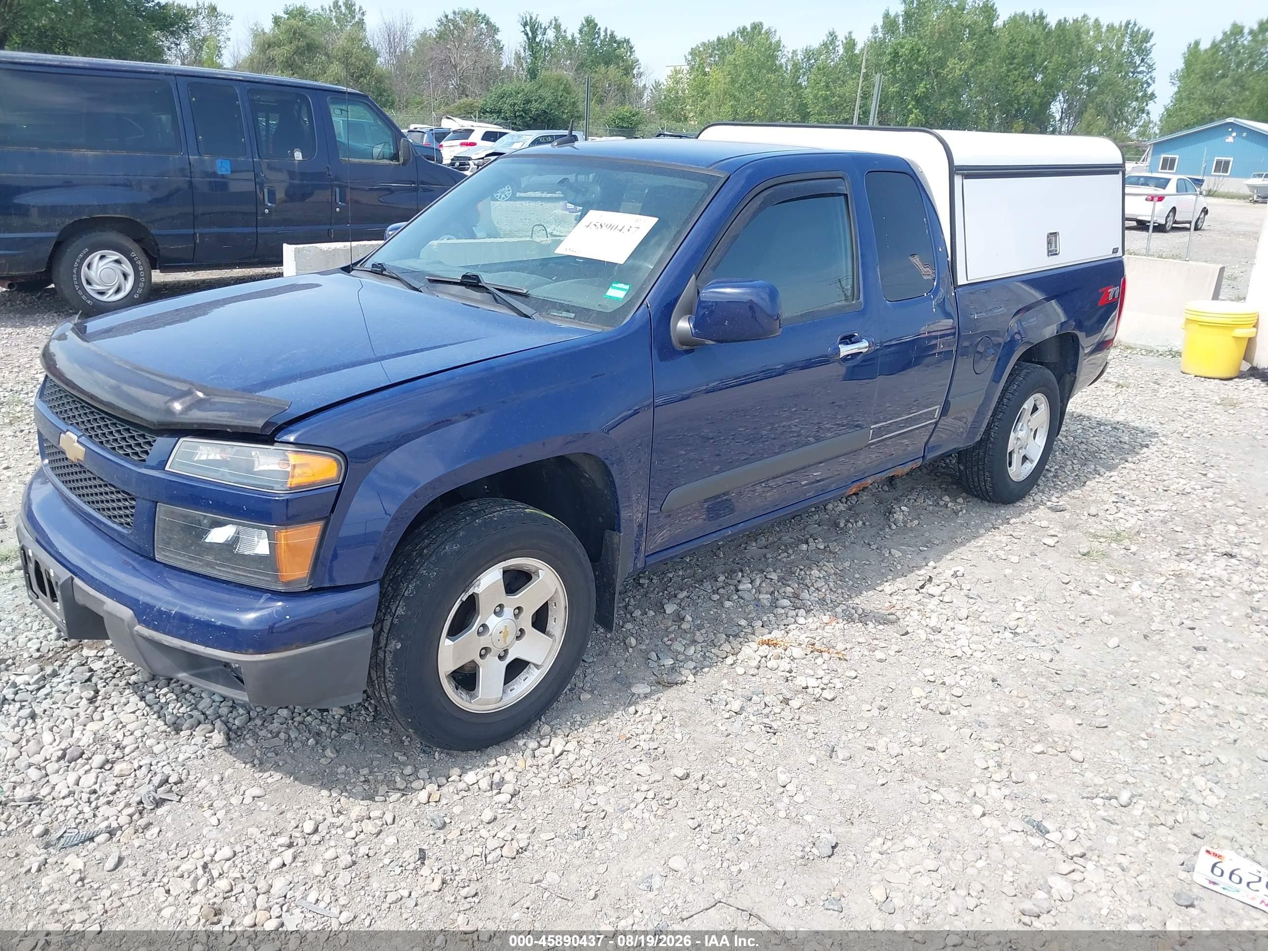 2012 Chevrolet Colorado Lt W/1lt Blue vin: 1GCESCF90C8132866