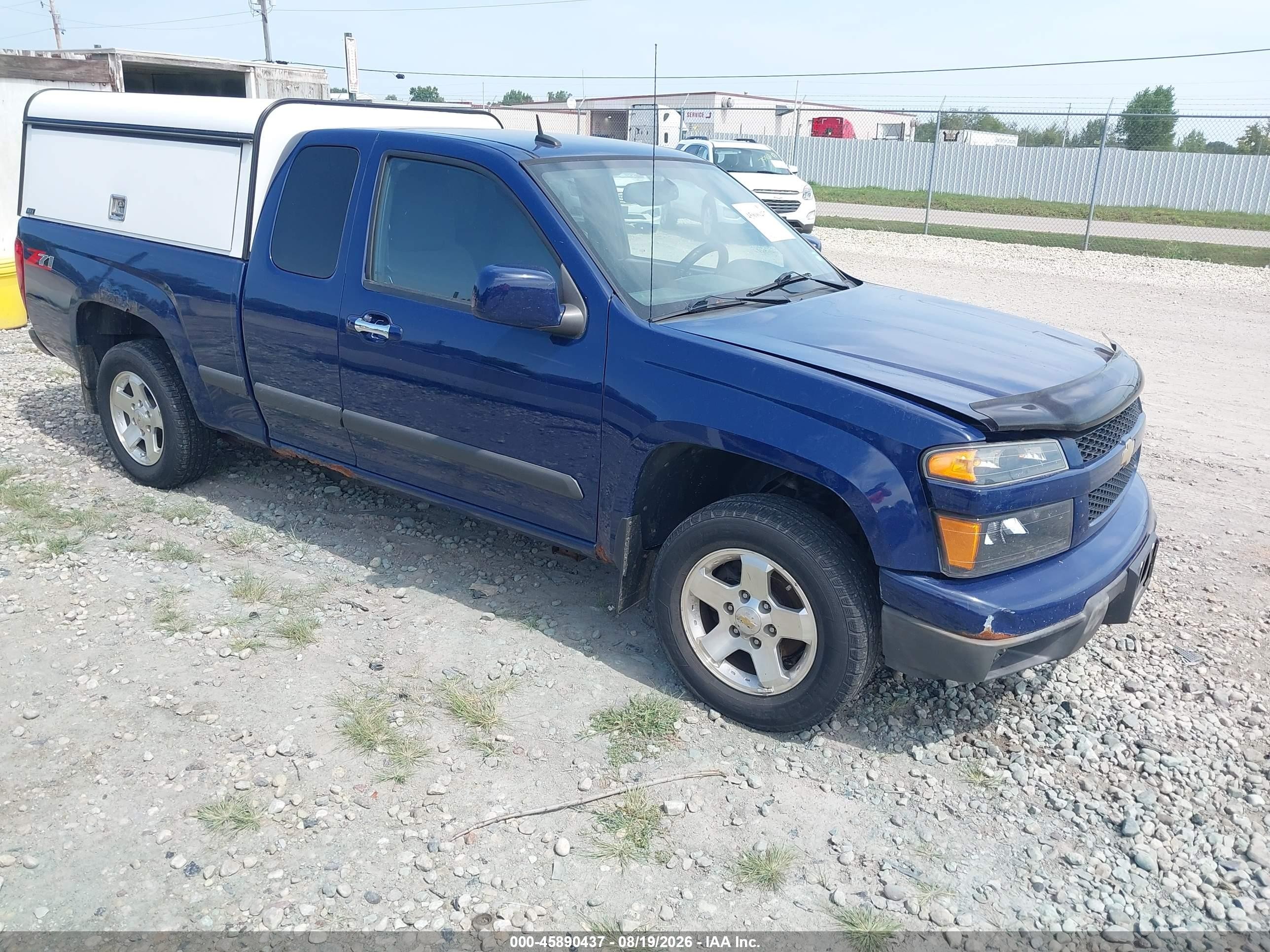 2012 Chevrolet Colorado Lt W/1lt Blue vin: 1GCESCF90C8132866