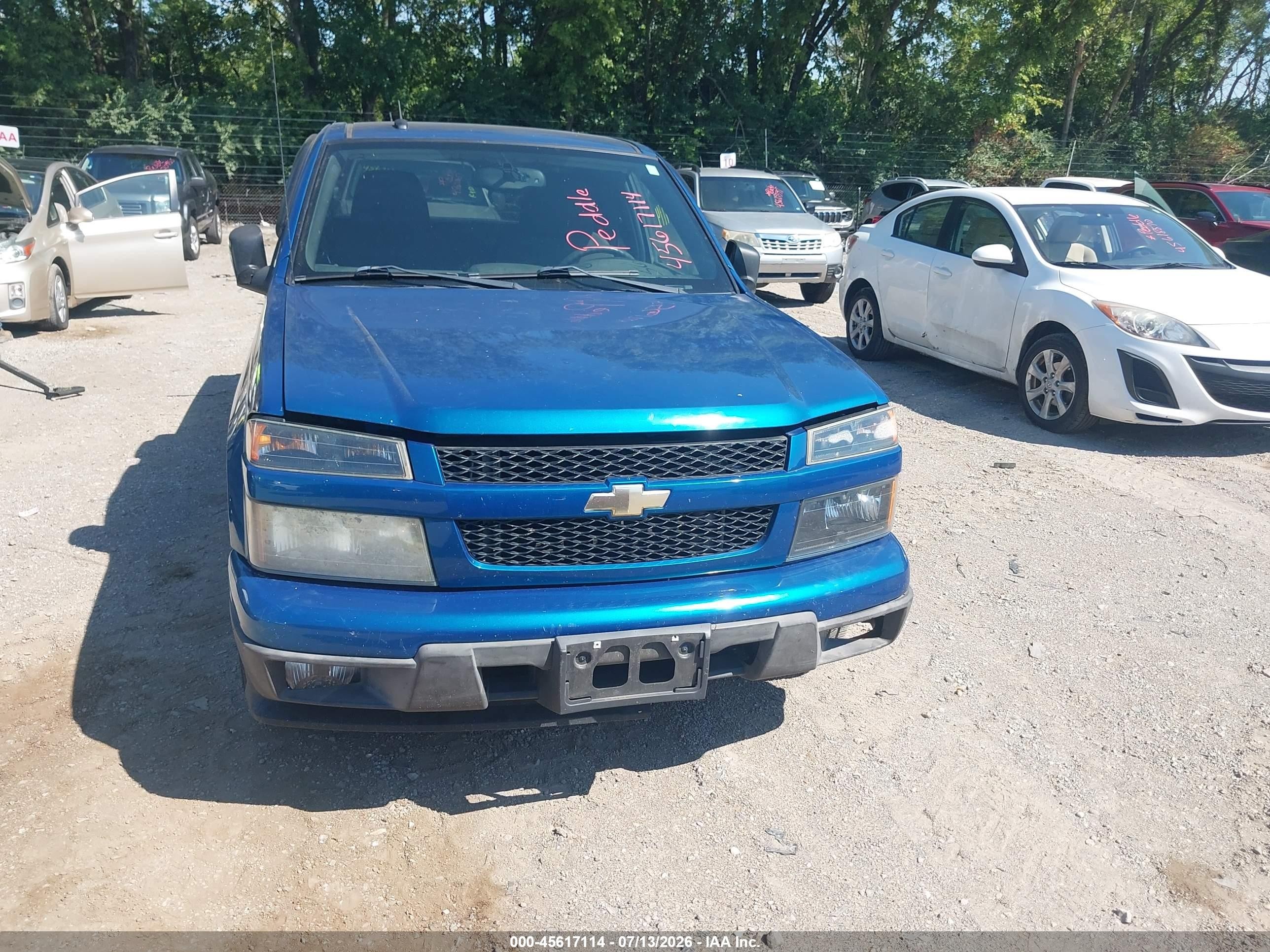2011 Chevrolet Colorado 1lt Синий vin: 1GCESCF91B8106548
