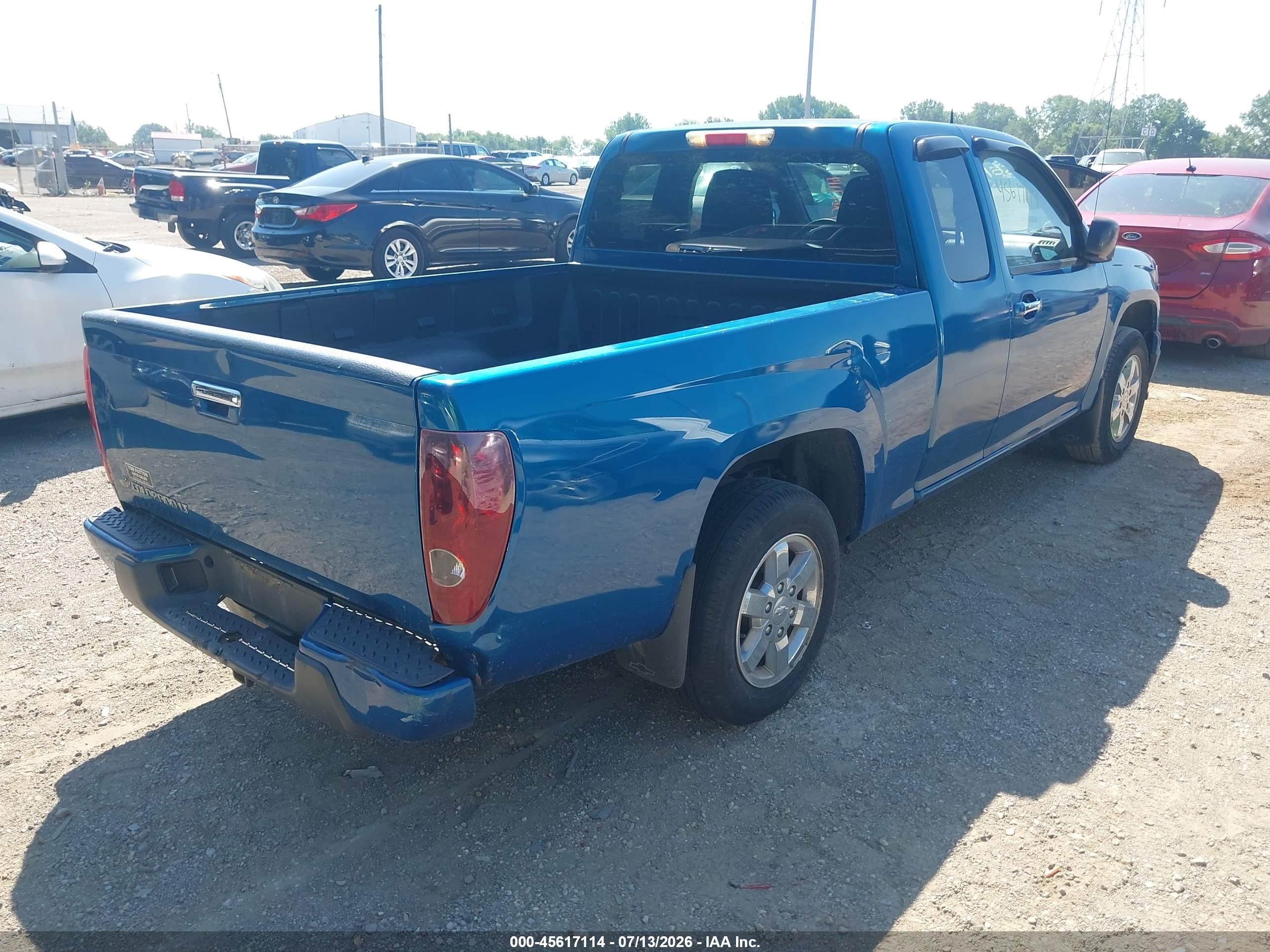 2011 Chevrolet Colorado 1lt Синий vin: 1GCESCF91B8106548