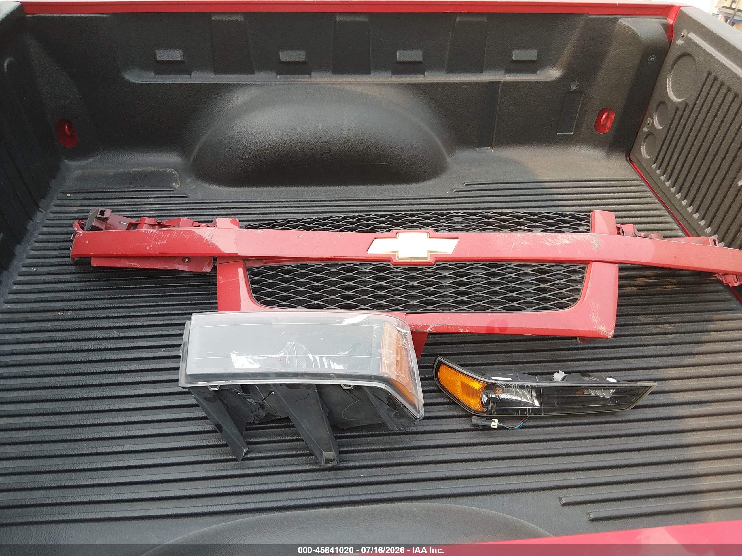 2011 Chevrolet Colorado 1lt Red vin: 1GCESCF94B8124929