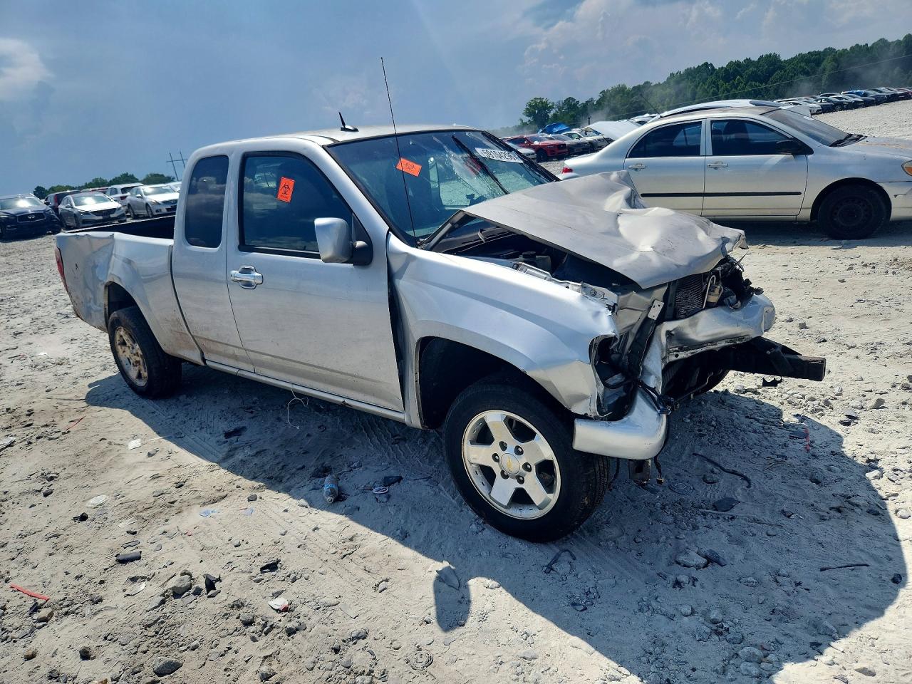 2012 Chevrolet Colorado Lt Silver vin: 1GCESCF94C8119666
