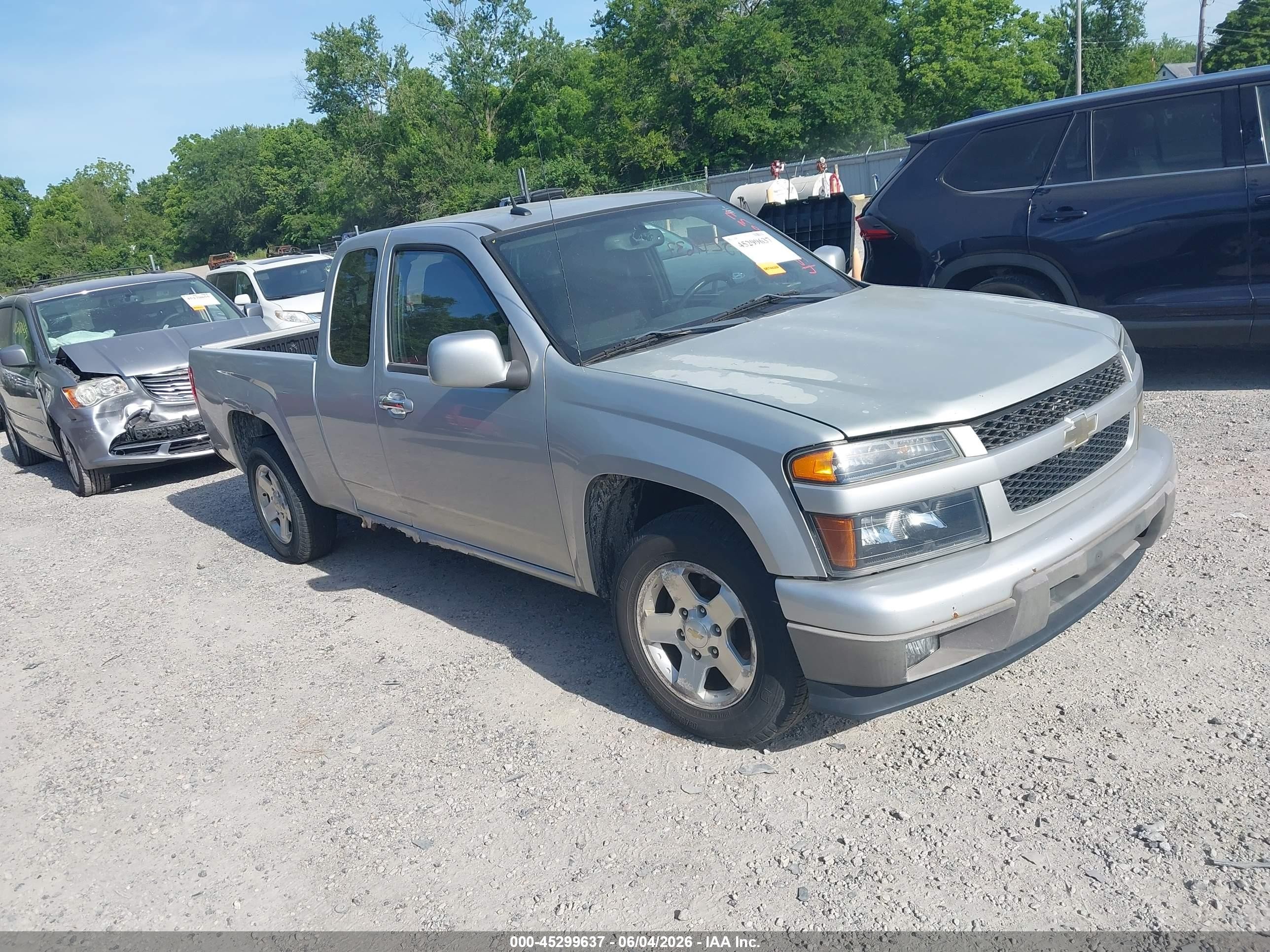 2012 Chevrolet Colorado 1lt Silver vin: 1GCESCF95C8148254
