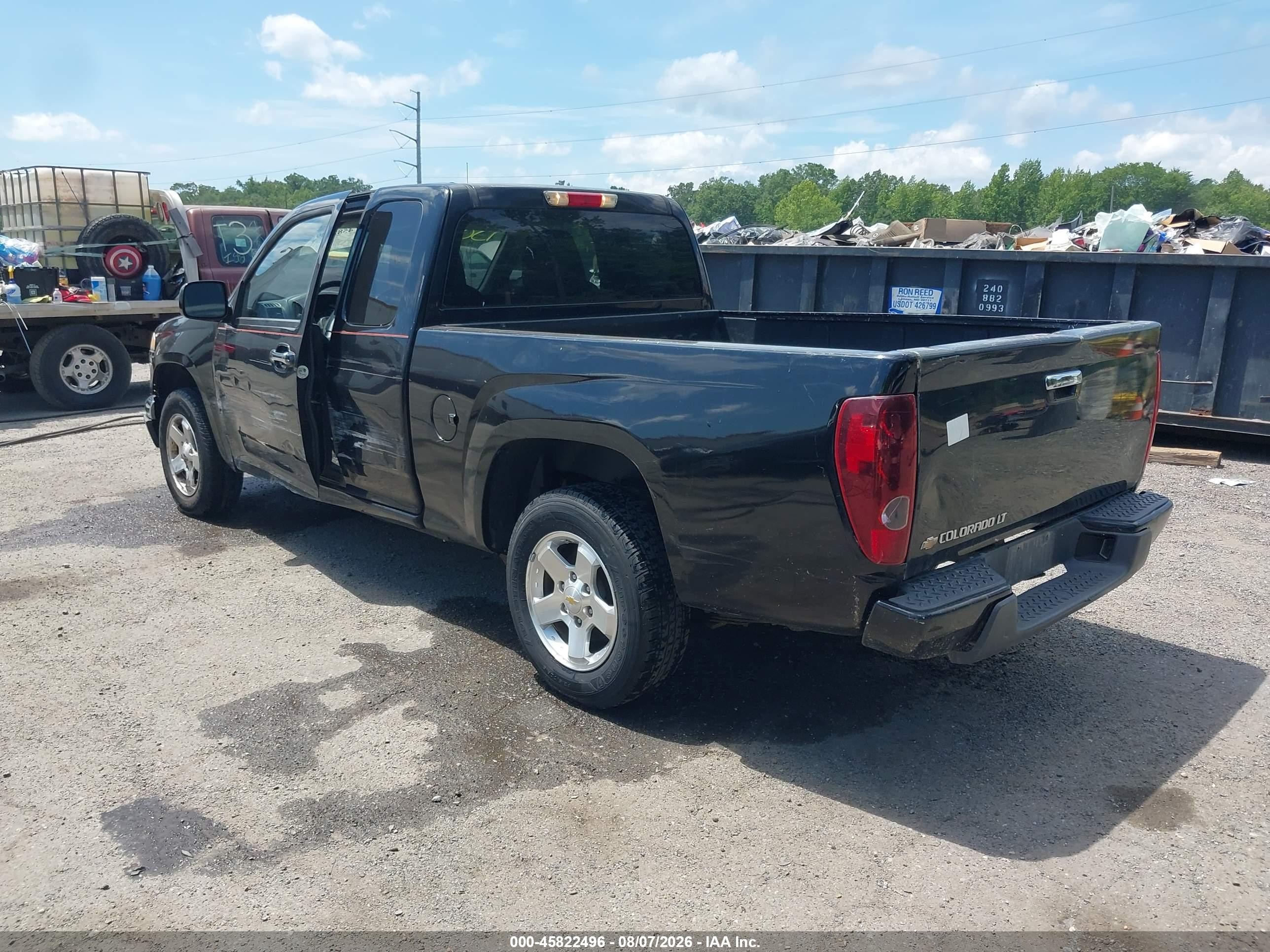 2012 Chevrolet Colorado Lt W/1lt Черный vin: 1GCESCF96C8154919