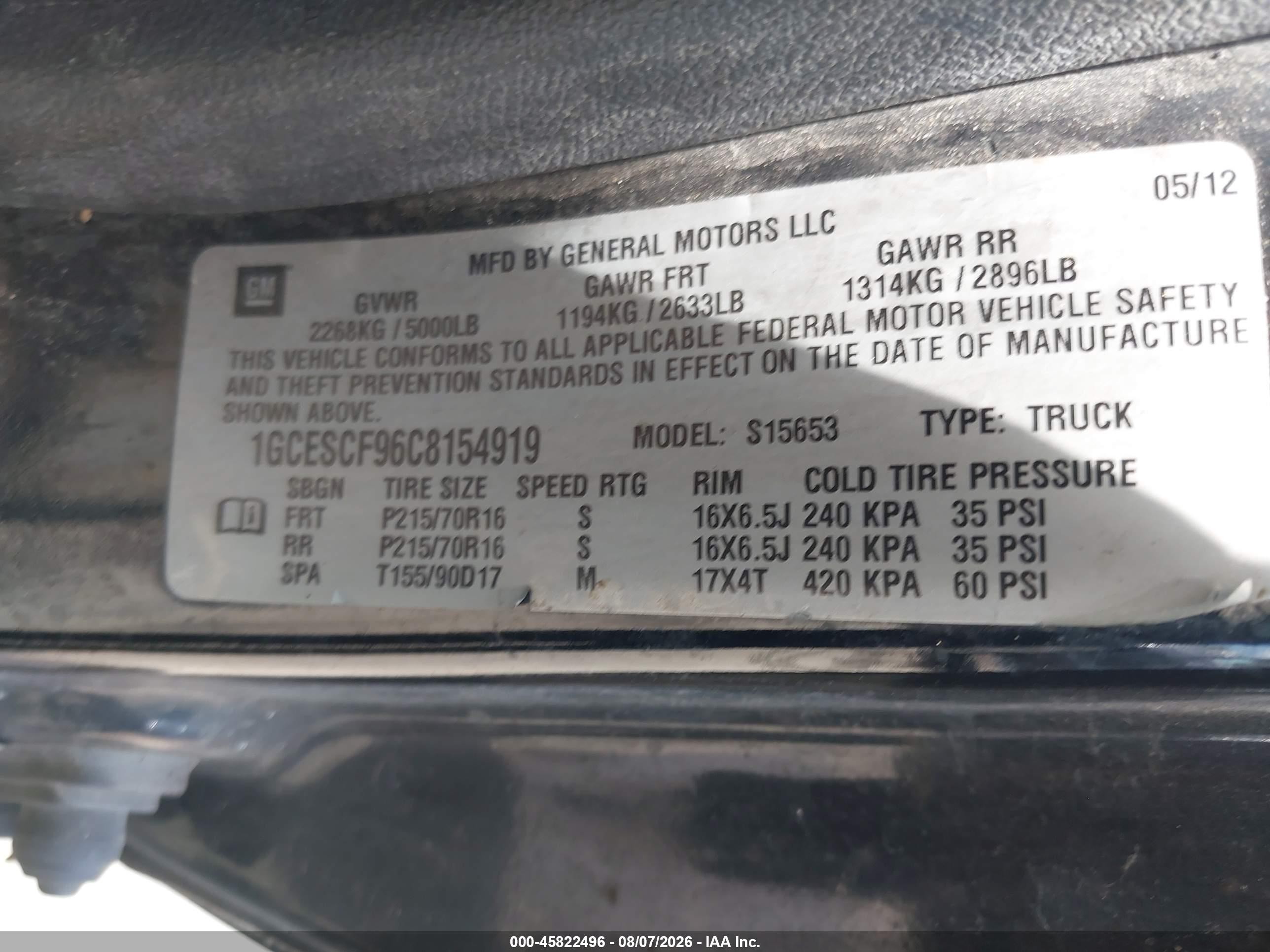 2012 Chevrolet Colorado Lt W/1lt Черный vin: 1GCESCF96C8154919