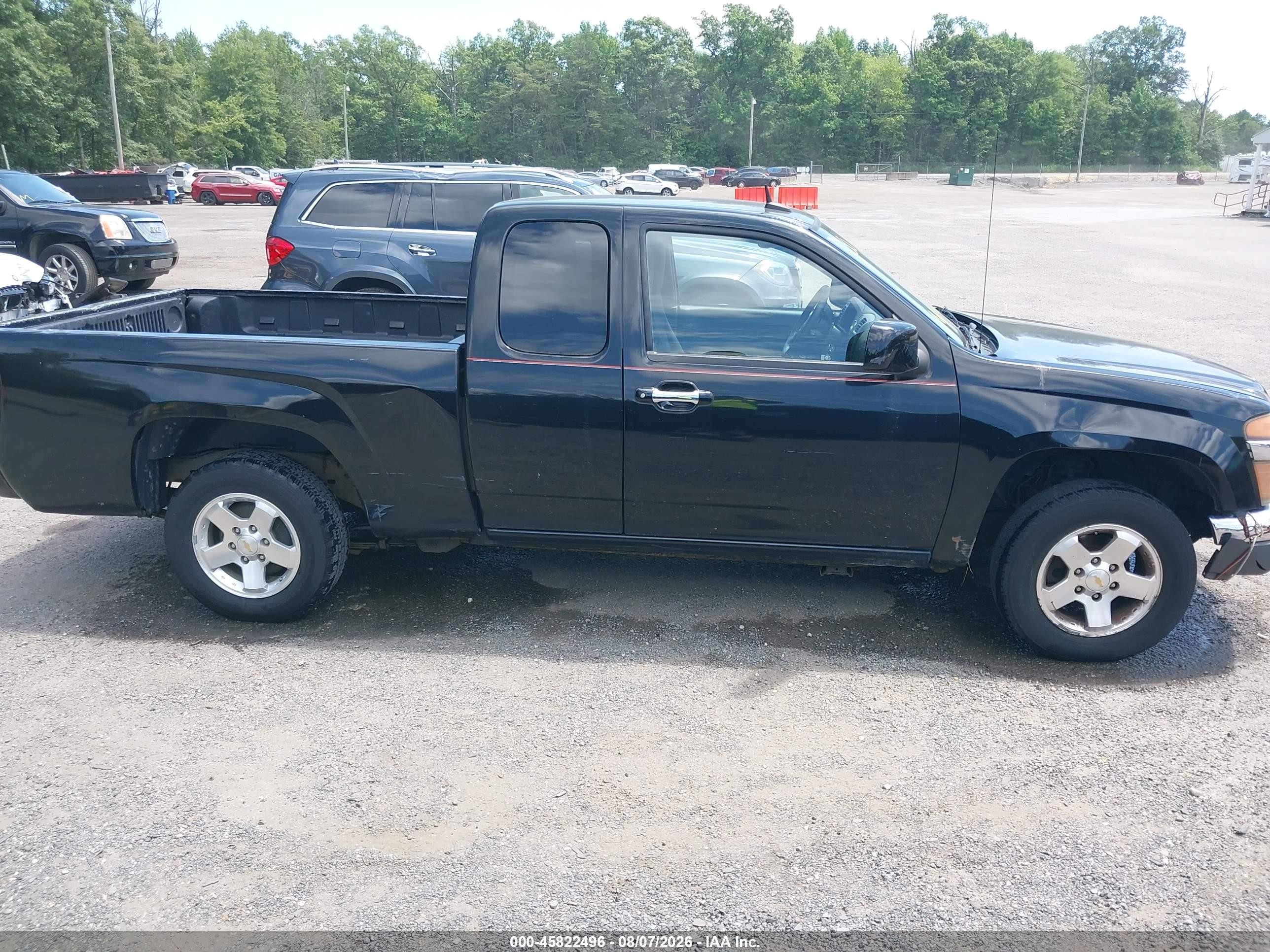 2012 Chevrolet Colorado Lt W/1lt Черный vin: 1GCESCF96C8154919