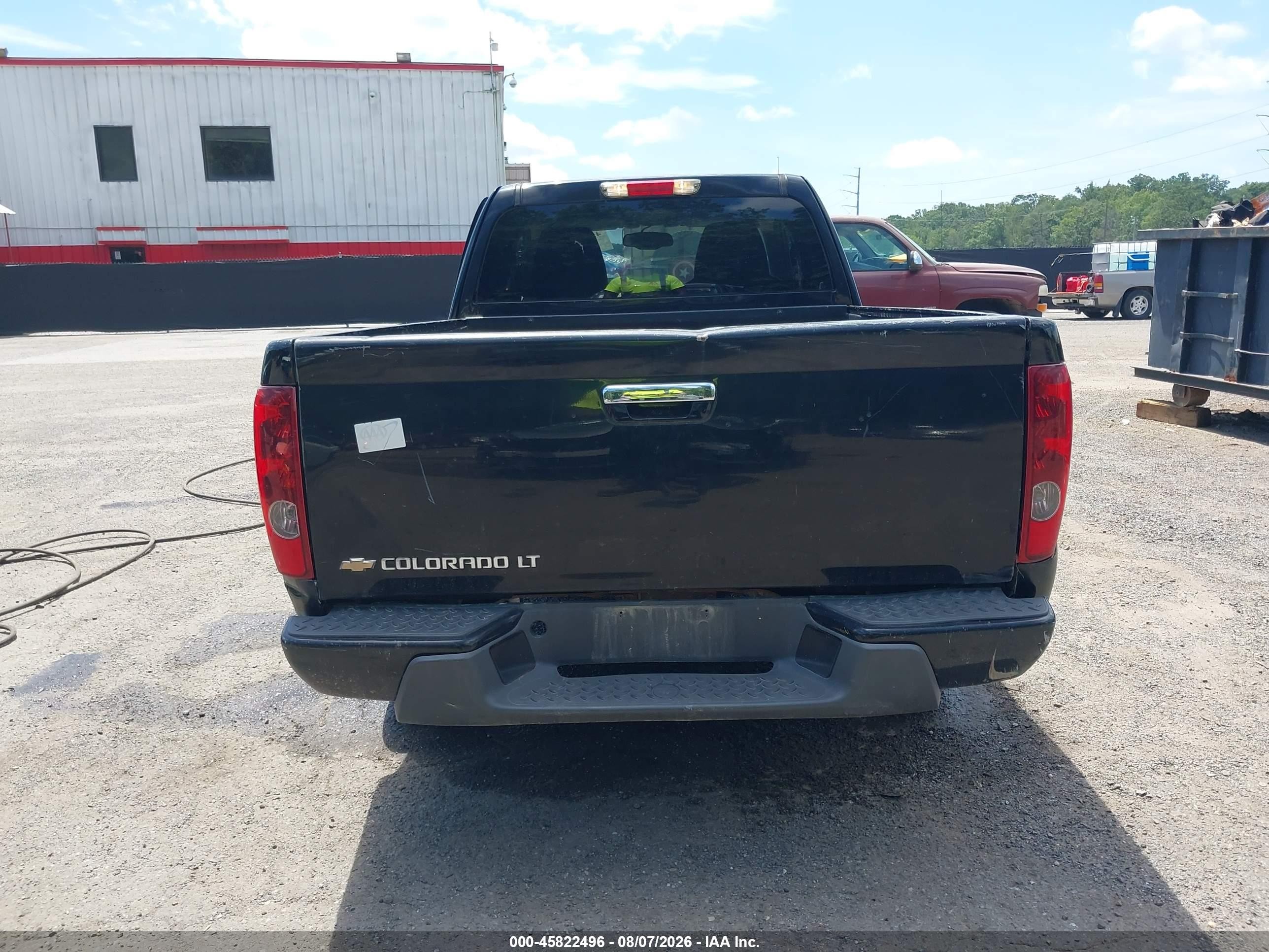 2012 Chevrolet Colorado Lt W/1lt Черный vin: 1GCESCF96C8154919