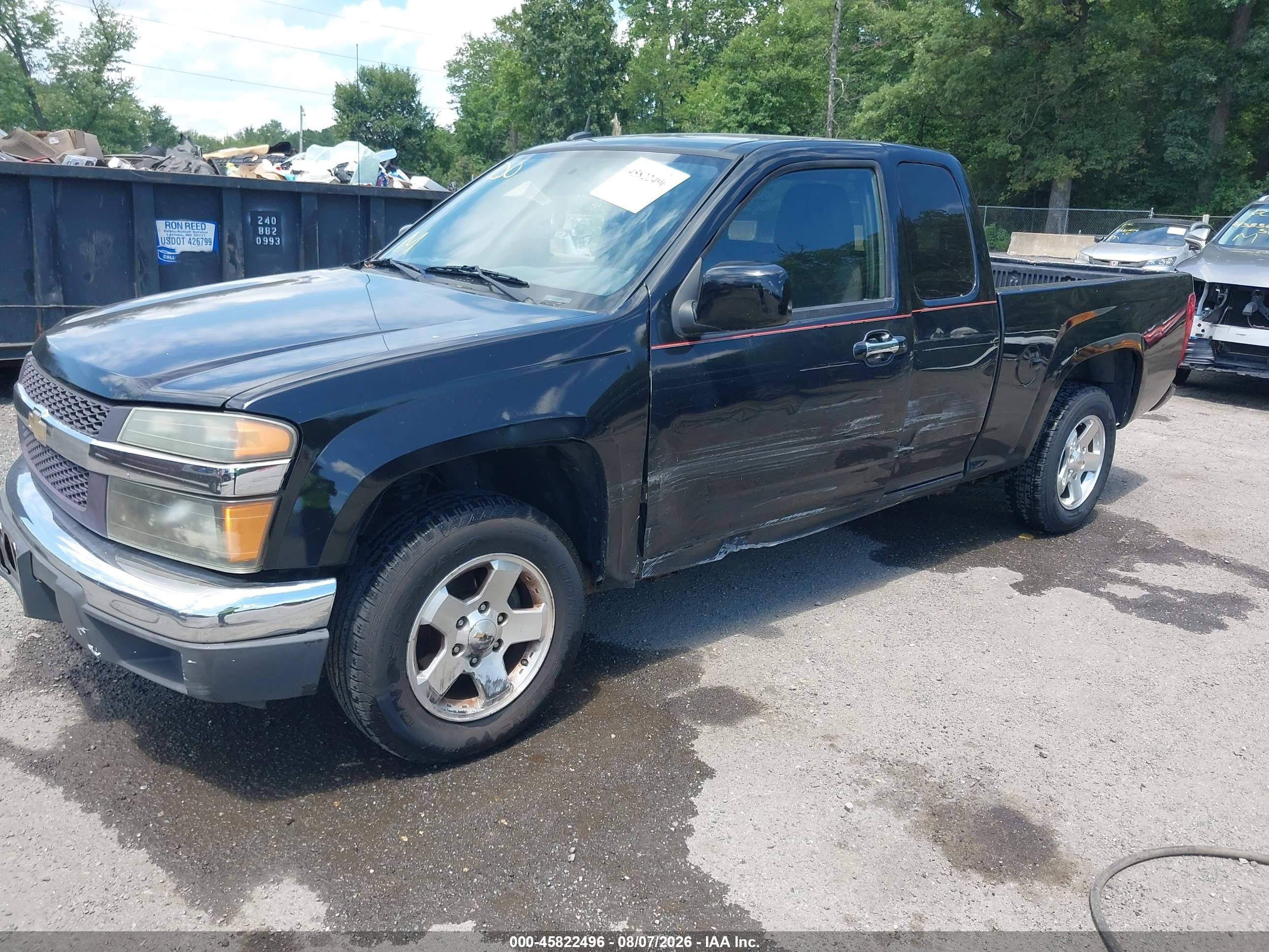 2012 Chevrolet Colorado Lt W/1lt Черный vin: 1GCESCF96C8154919