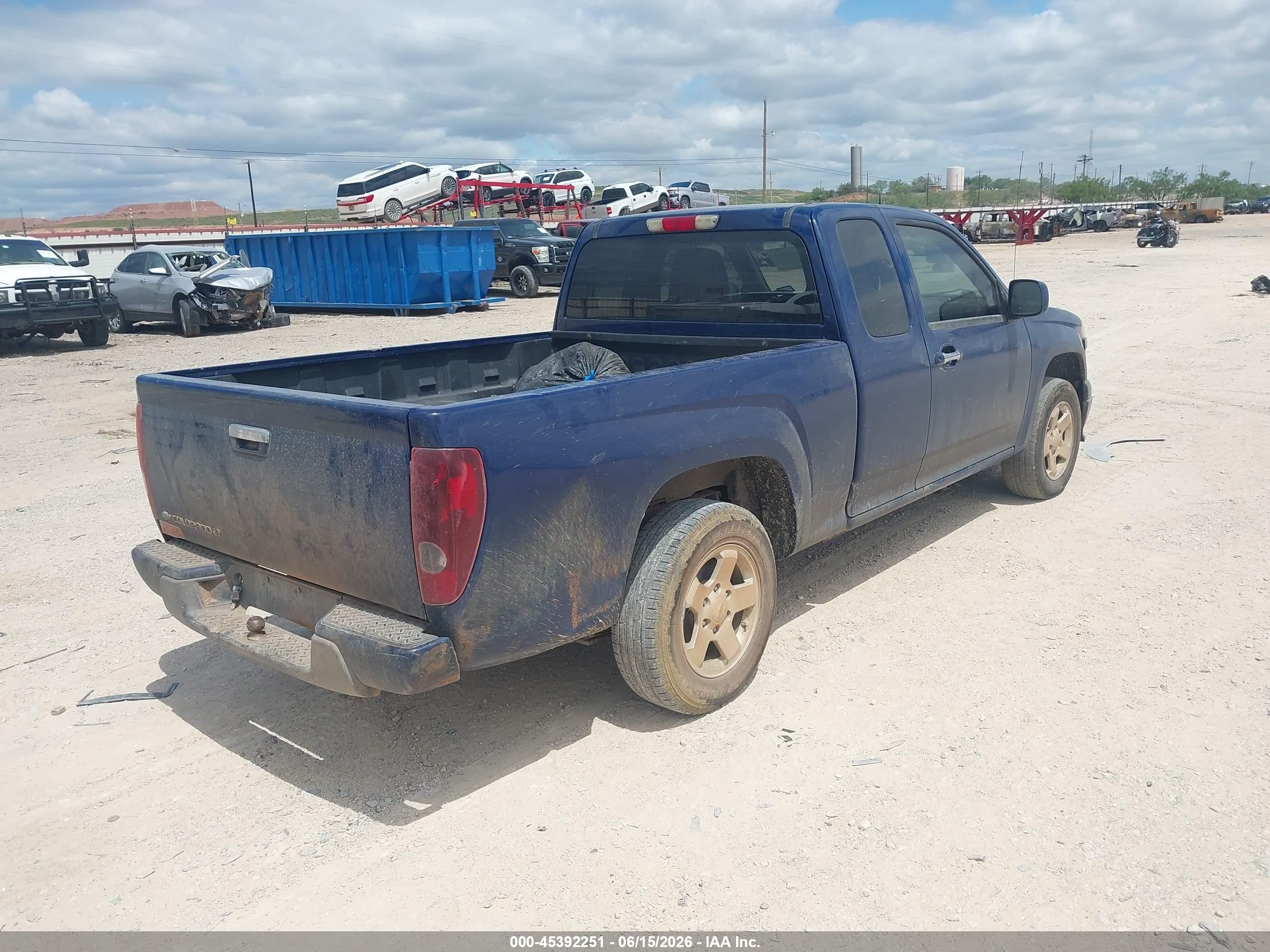 2012 Chevrolet Colorado 1lt Dark Blue vin: 1GCESCF96C8161515