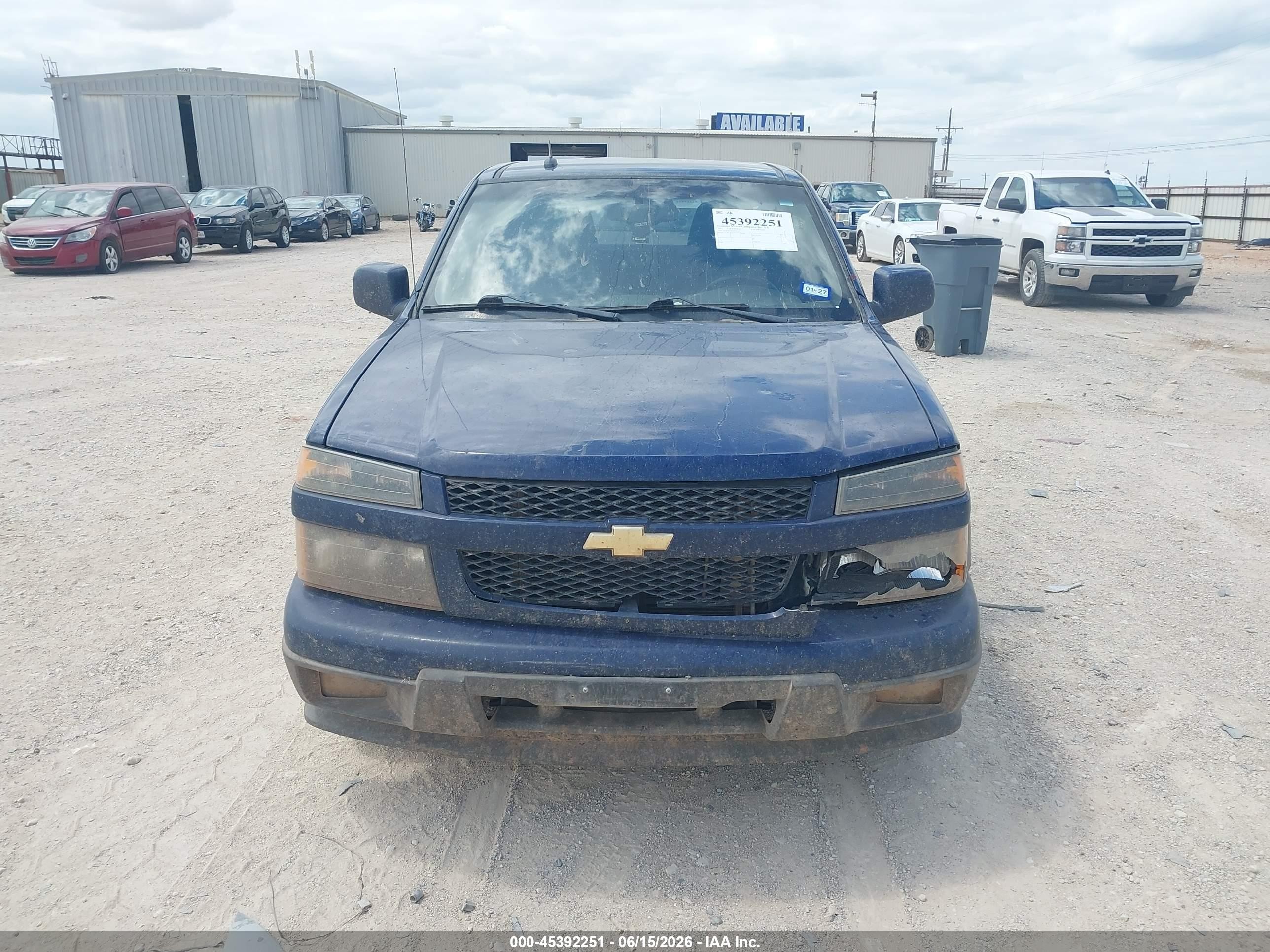 2012 Chevrolet Colorado 1lt Dark Blue vin: 1GCESCF96C8161515